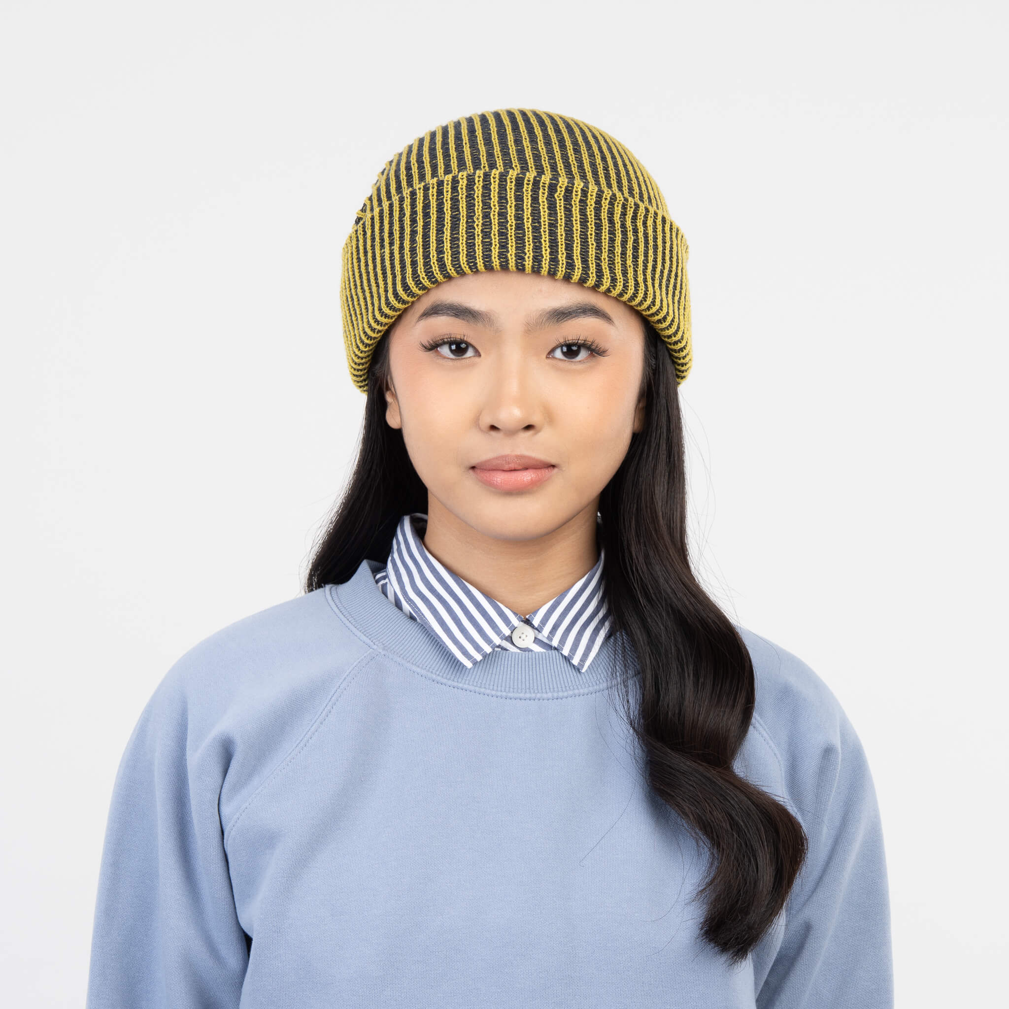 Simple Rib Knit Beanie - Image 39