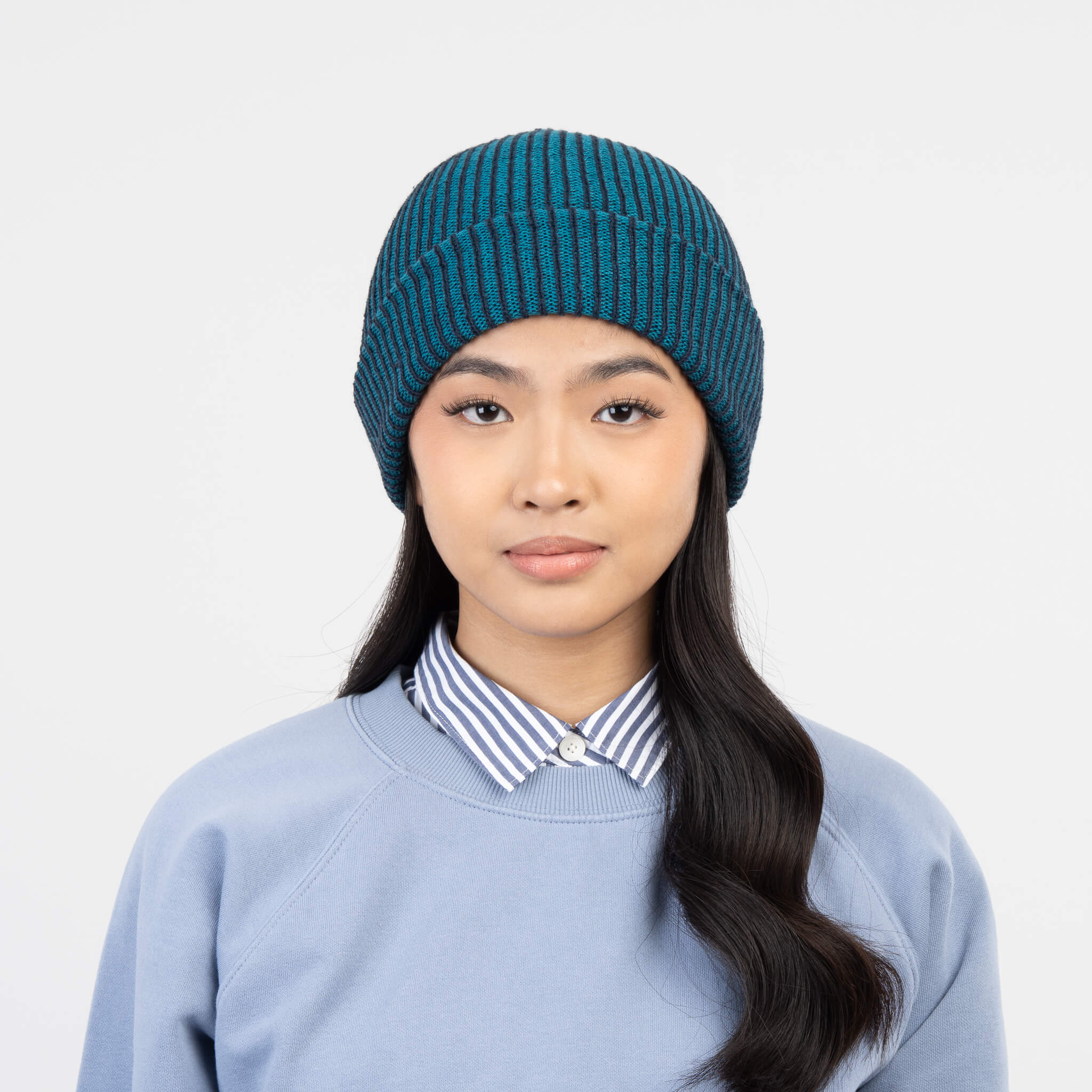 Simple Rib Knit Beanie - Image 42