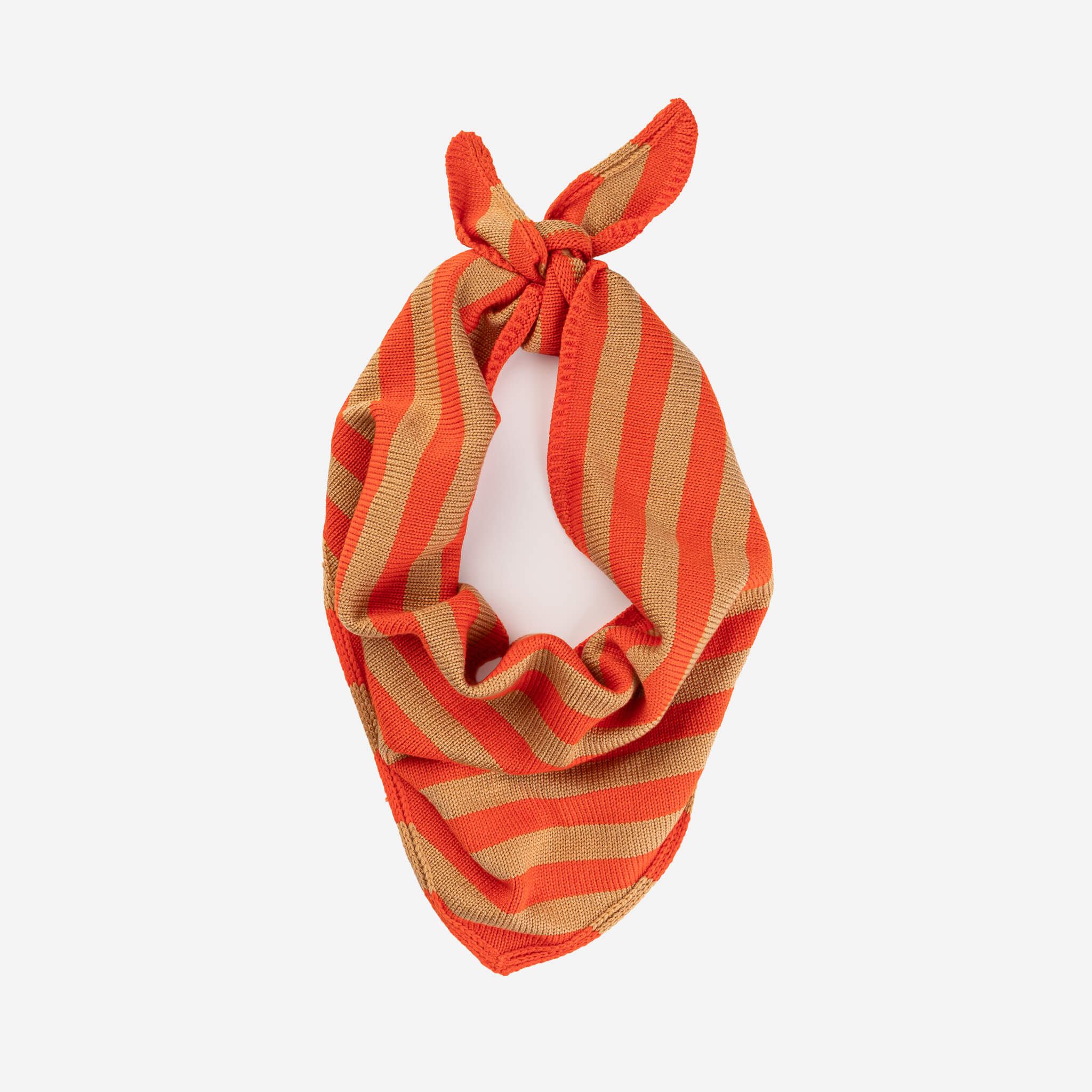 Simple Stripe Triangle Scarf - Image 13