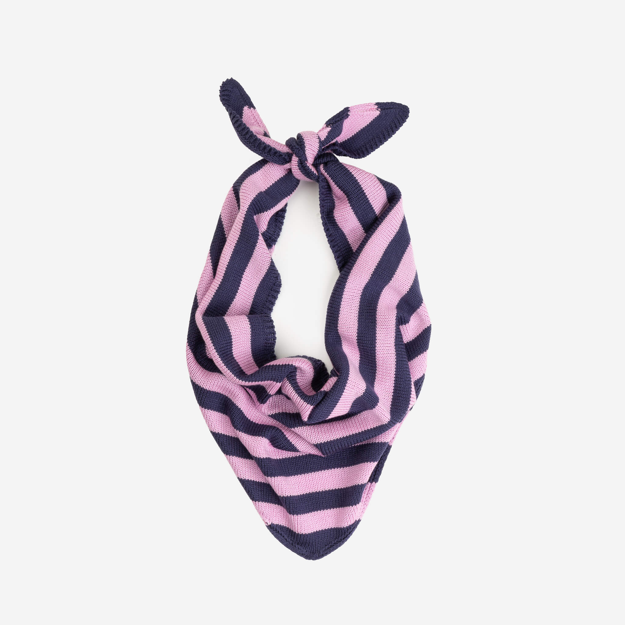 Simple Stripe Triangle Scarf - Image 25