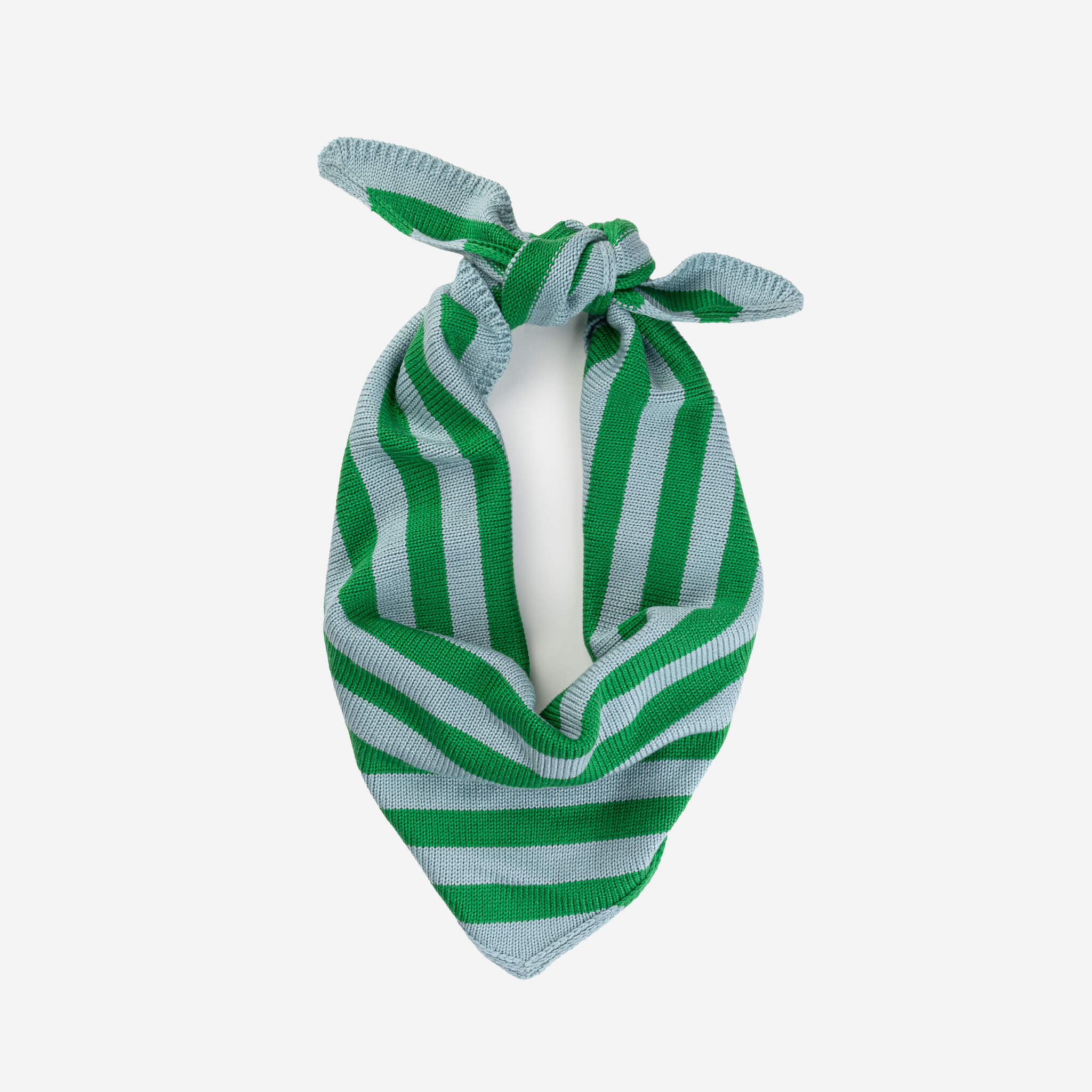 Simple Stripe Triangle Scarf - Image 7