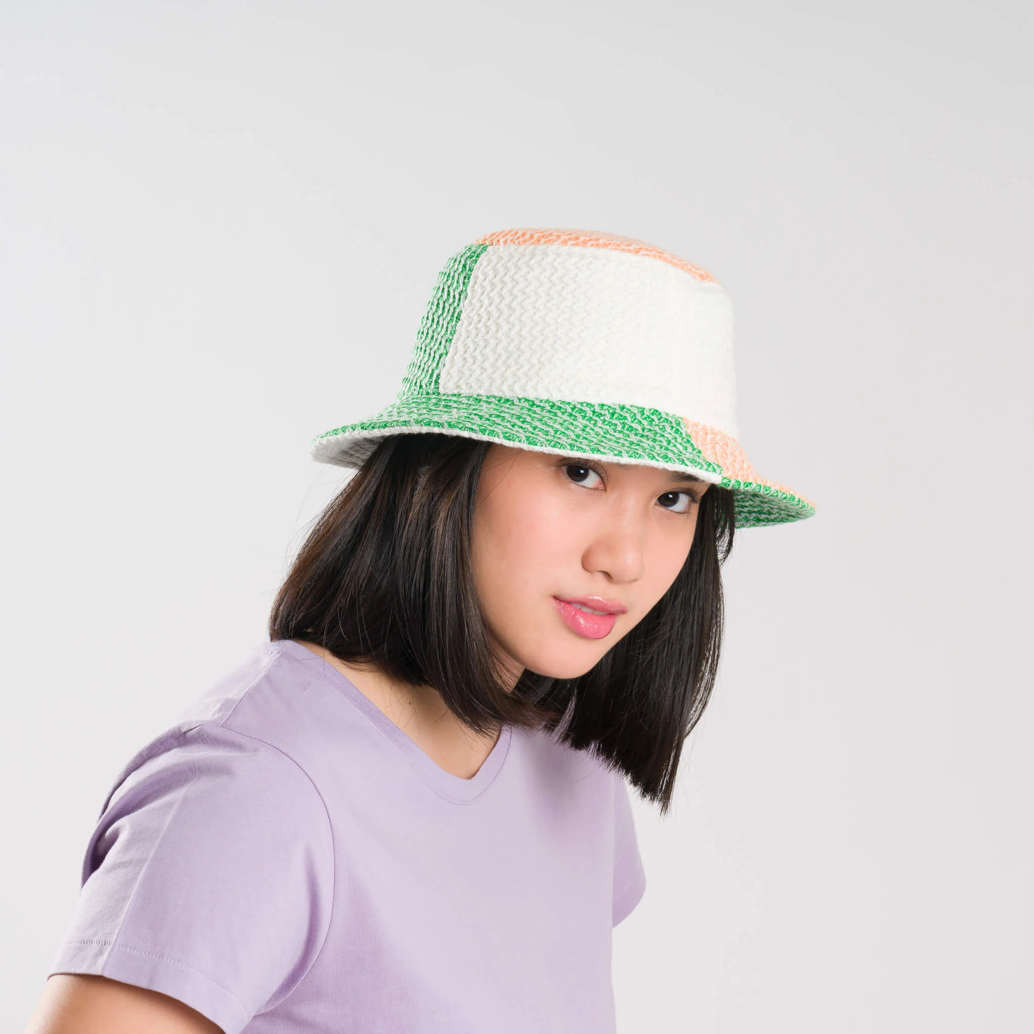 Squiggle Knit Bucket Hat - Image 8