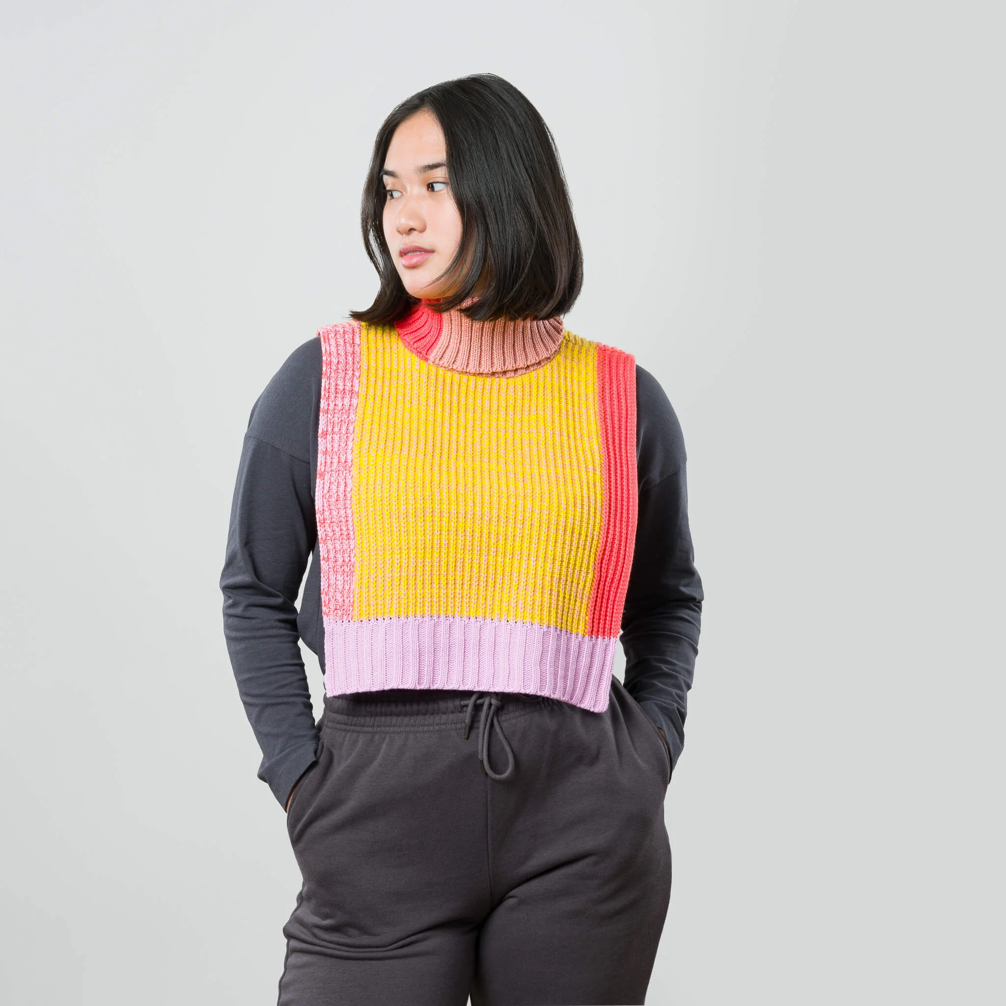 Static Swatch Knit Dickie - Image 16
