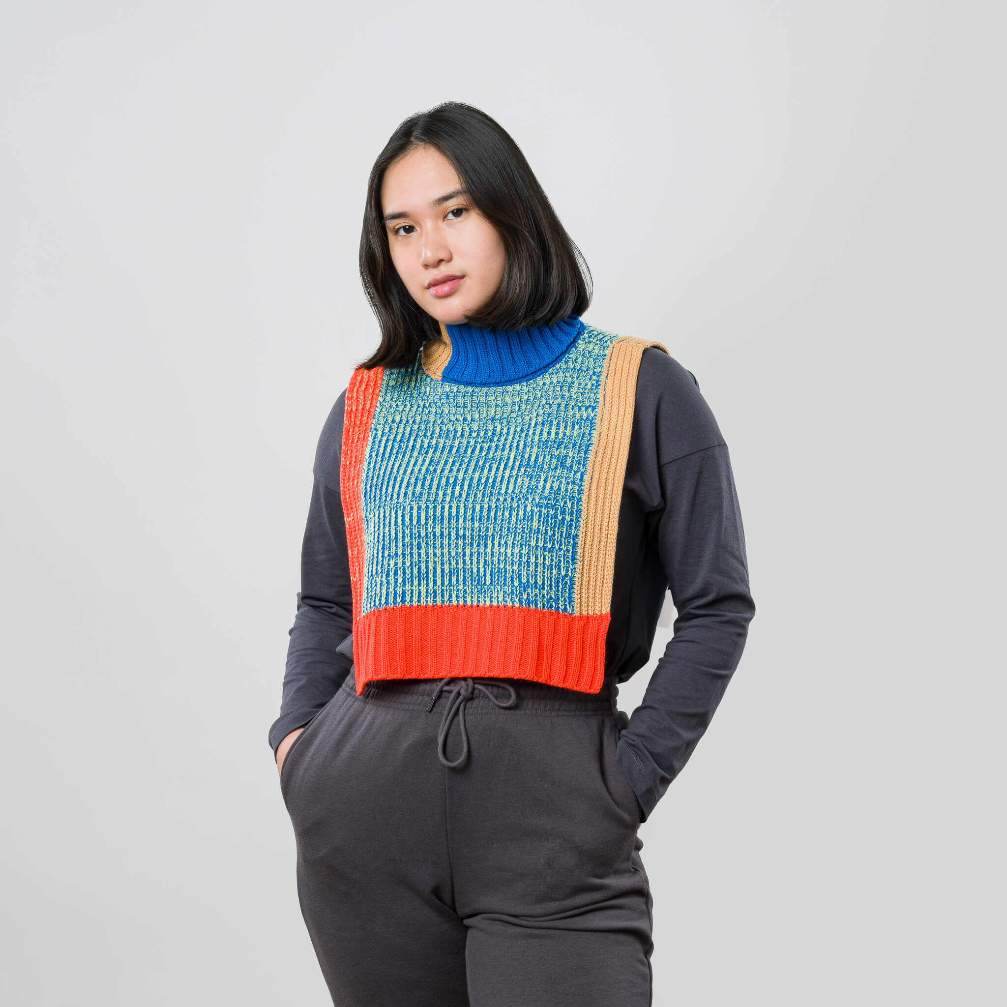 Static Swatch Knit Dickie - Image 17