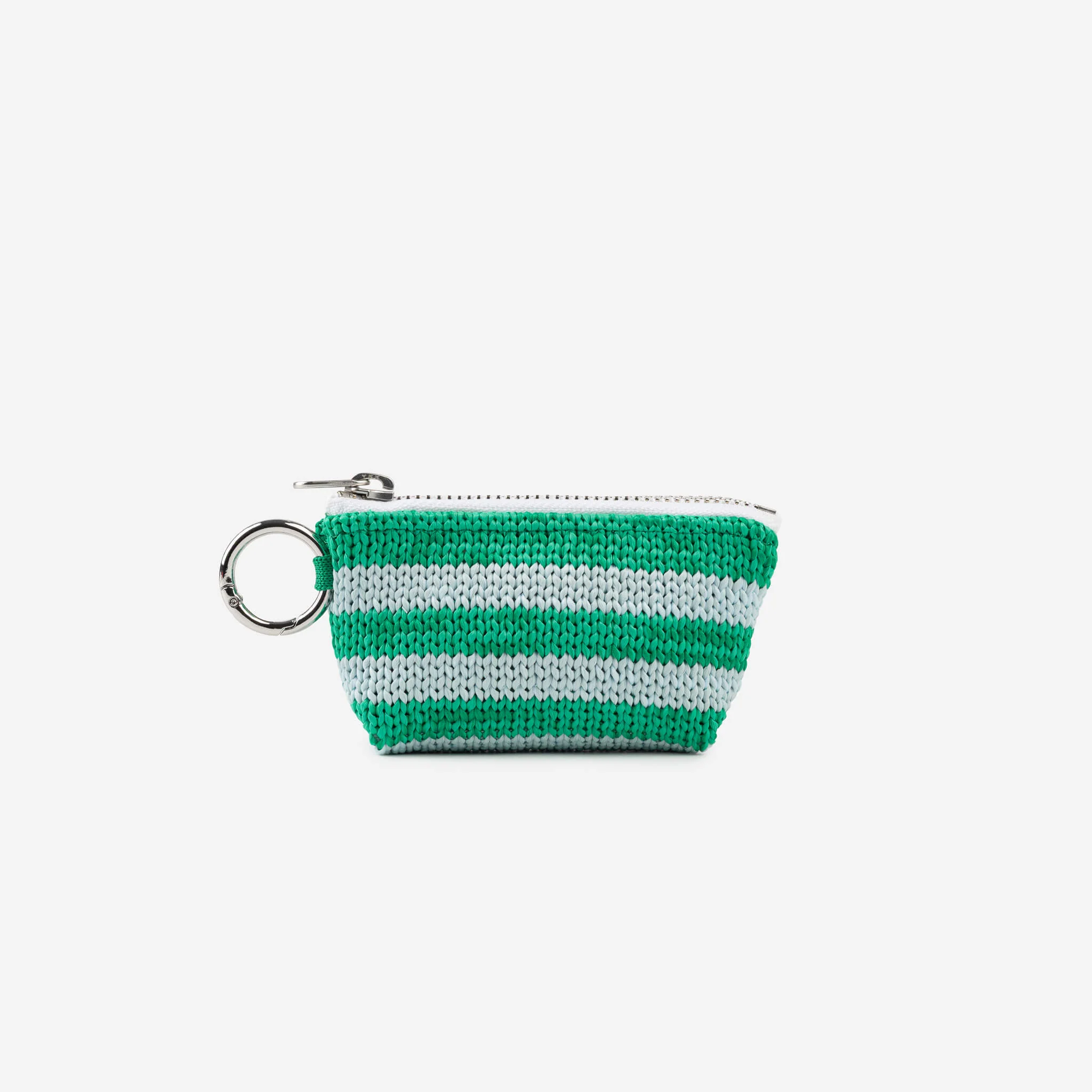 Stripe Pouch Bag Charm - Image 3