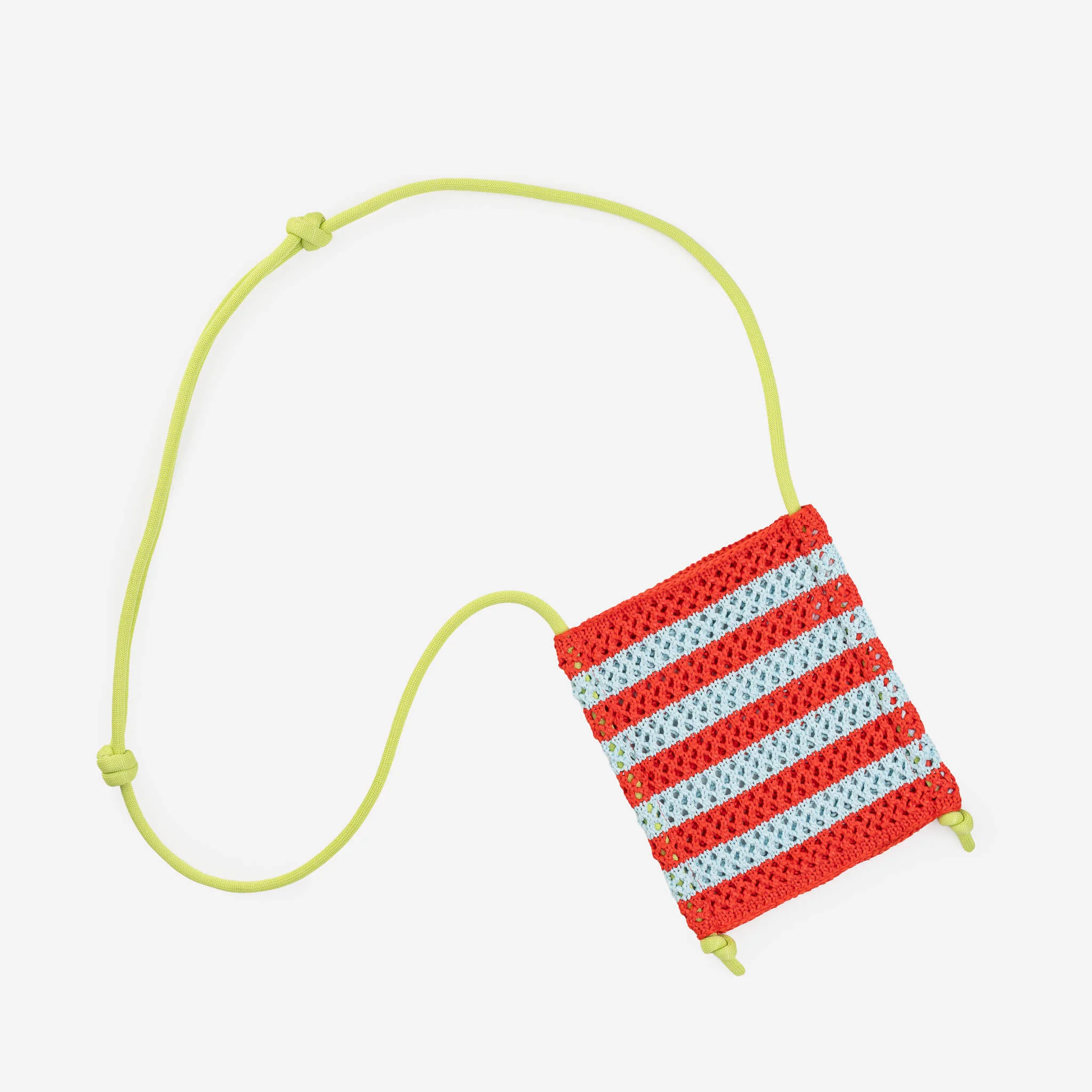 Stripe Raffia Phone Sling - Image 10