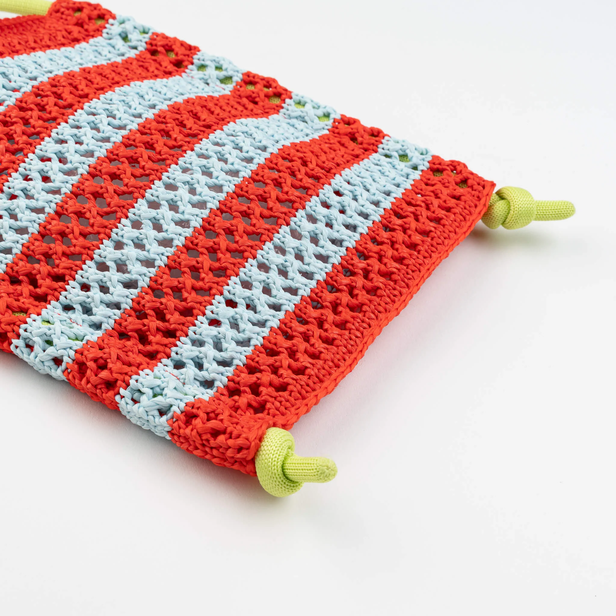 Stripe Raffia Phone Sling - Image 12