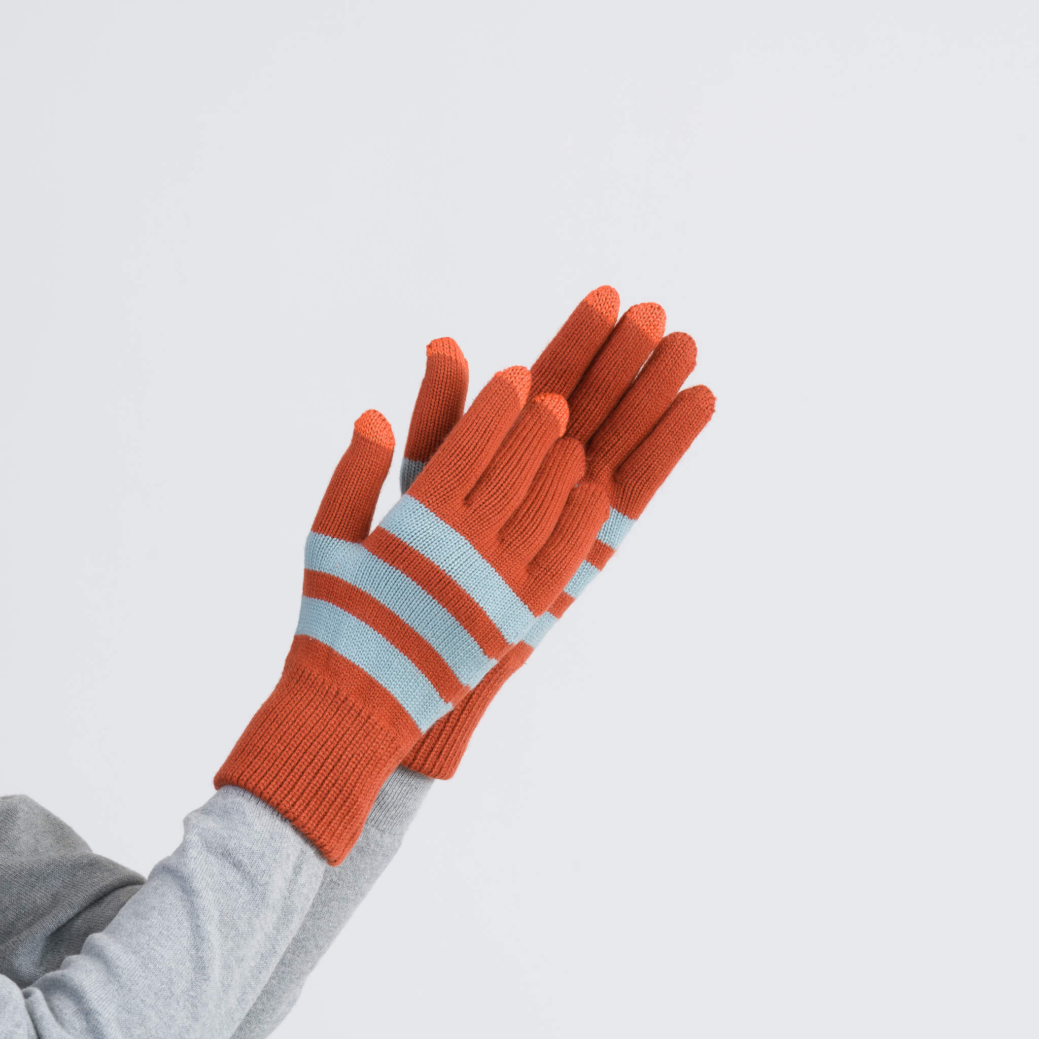 Stripe Touchscreen Gloves - Image 10