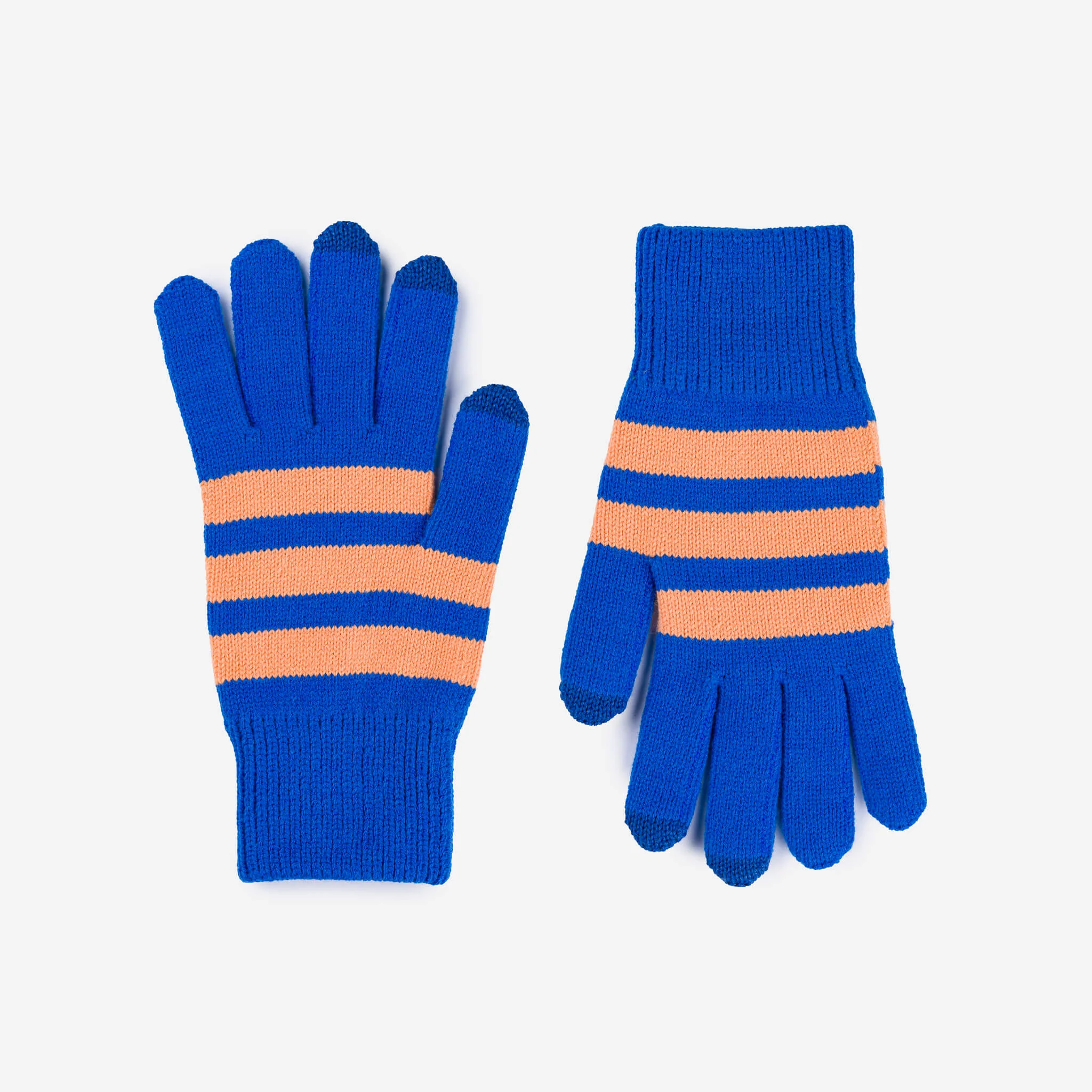 Stripe Touchscreen Gloves - Image 5