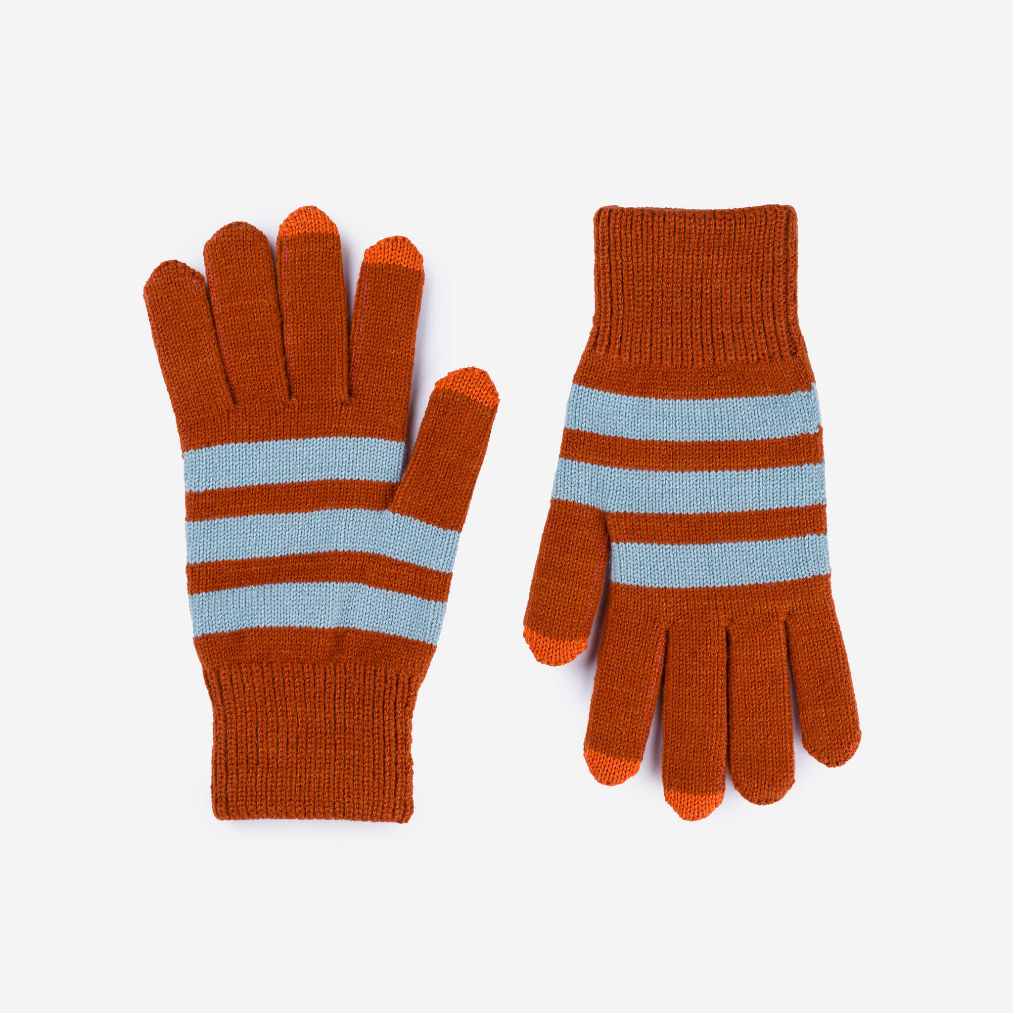 Stripe Touchscreen Gloves - Image 7