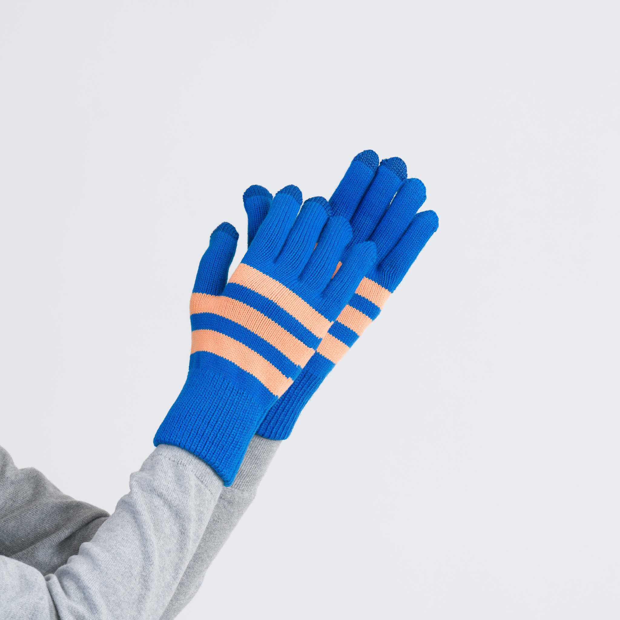 Stripe Touchscreen Gloves - Image 9