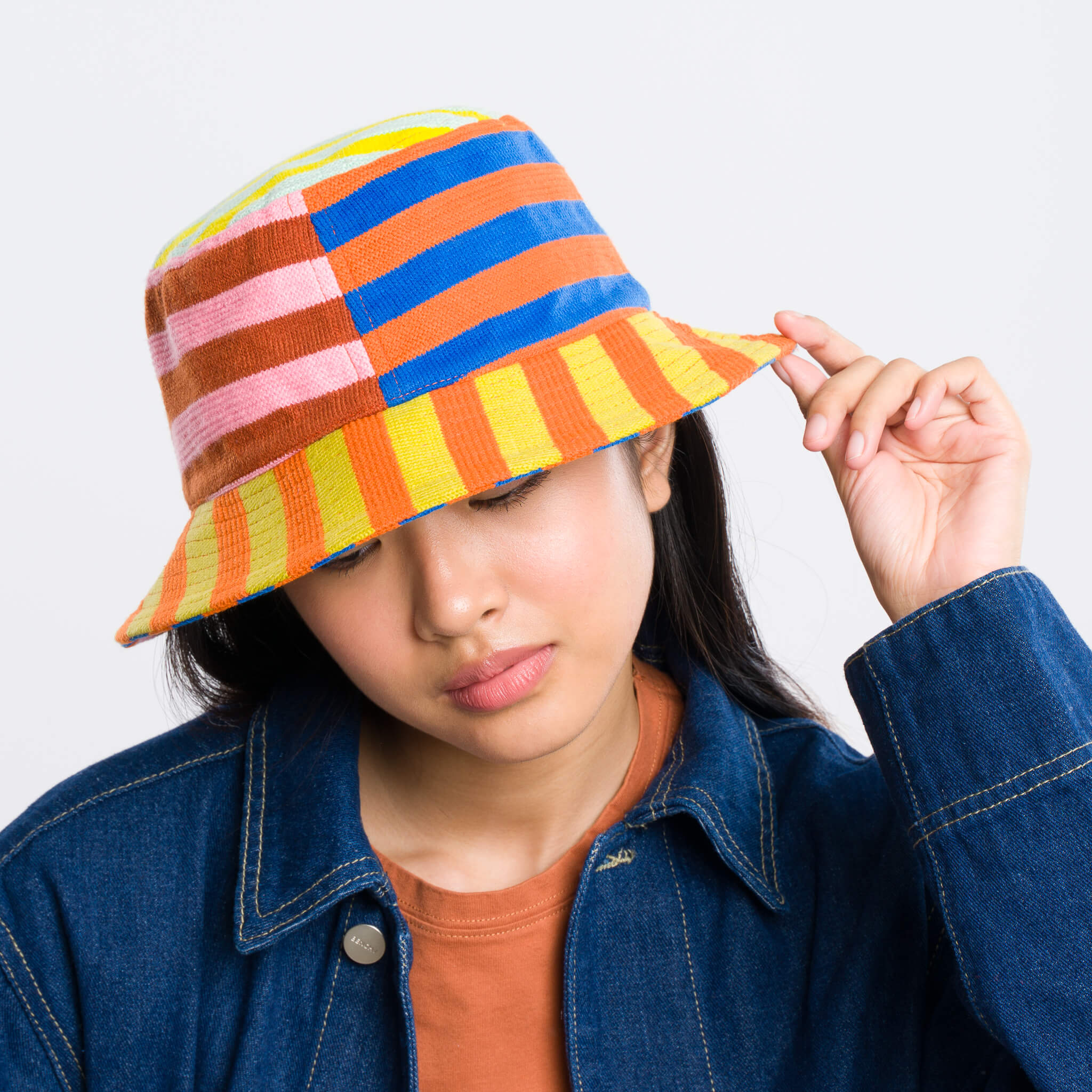 Super Stripe Bucket Hat - Image 7