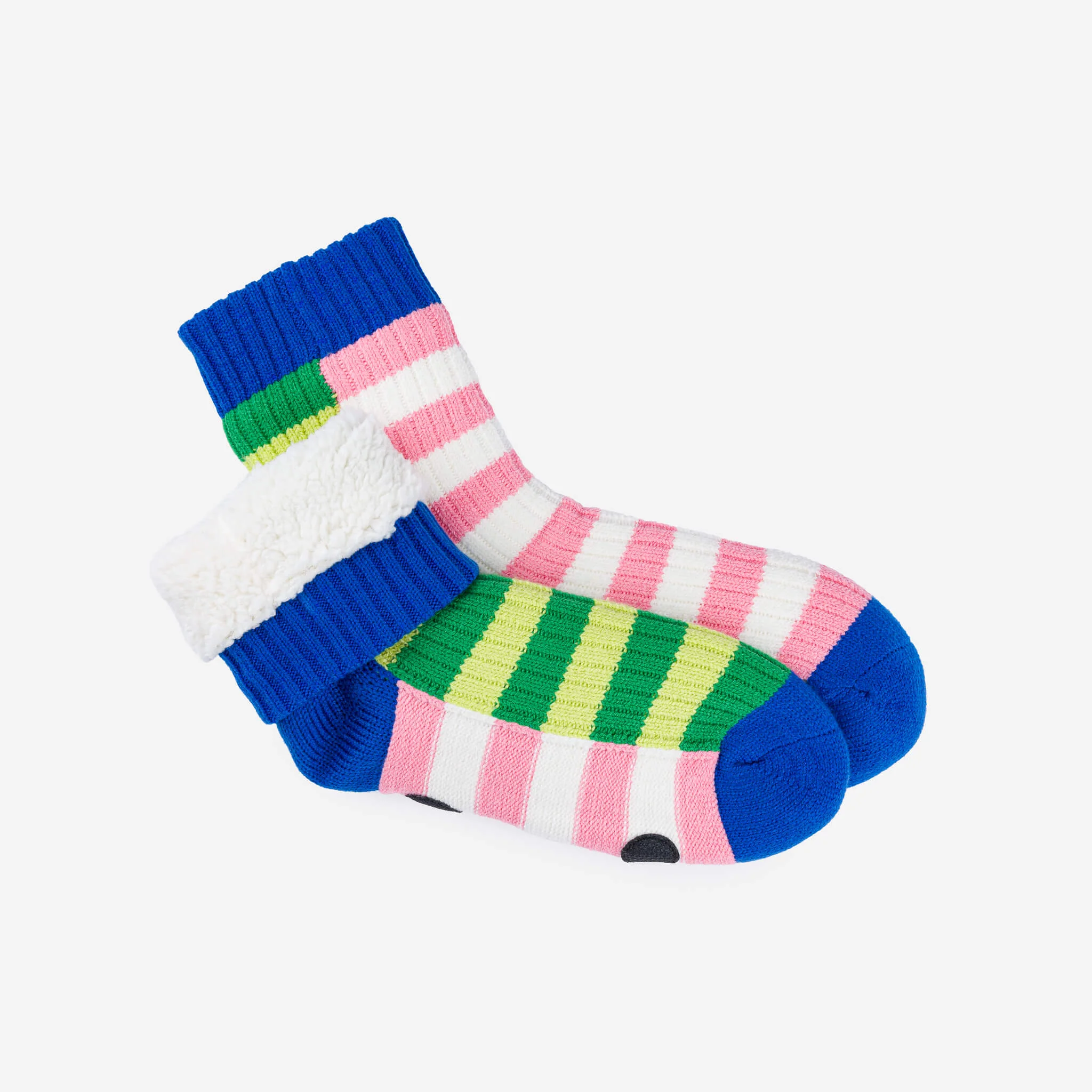 Super Stripe Knit House Socks - Image 10