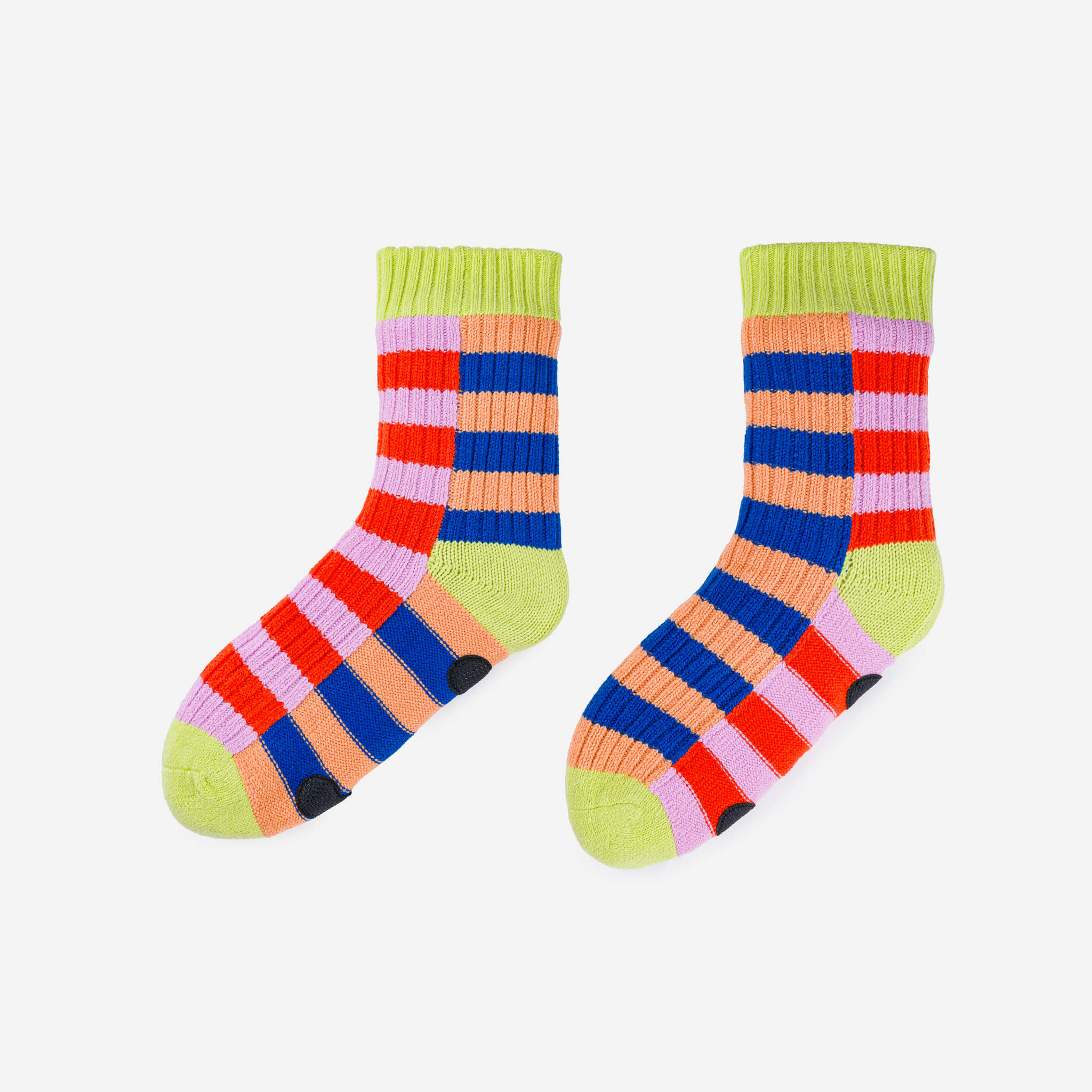 Super Stripe Knit House Socks - Image 11