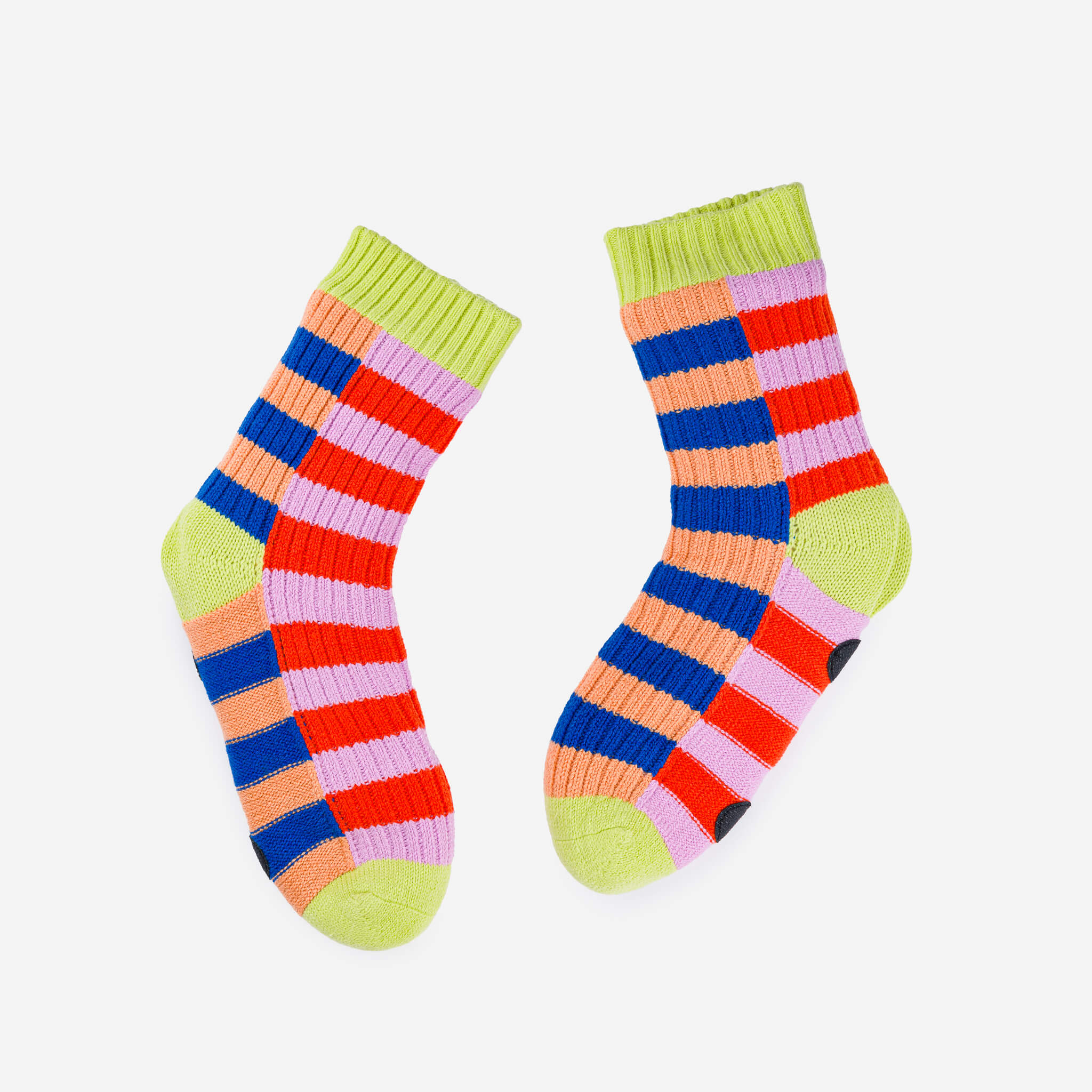Super Stripe Knit House Socks - Image 12