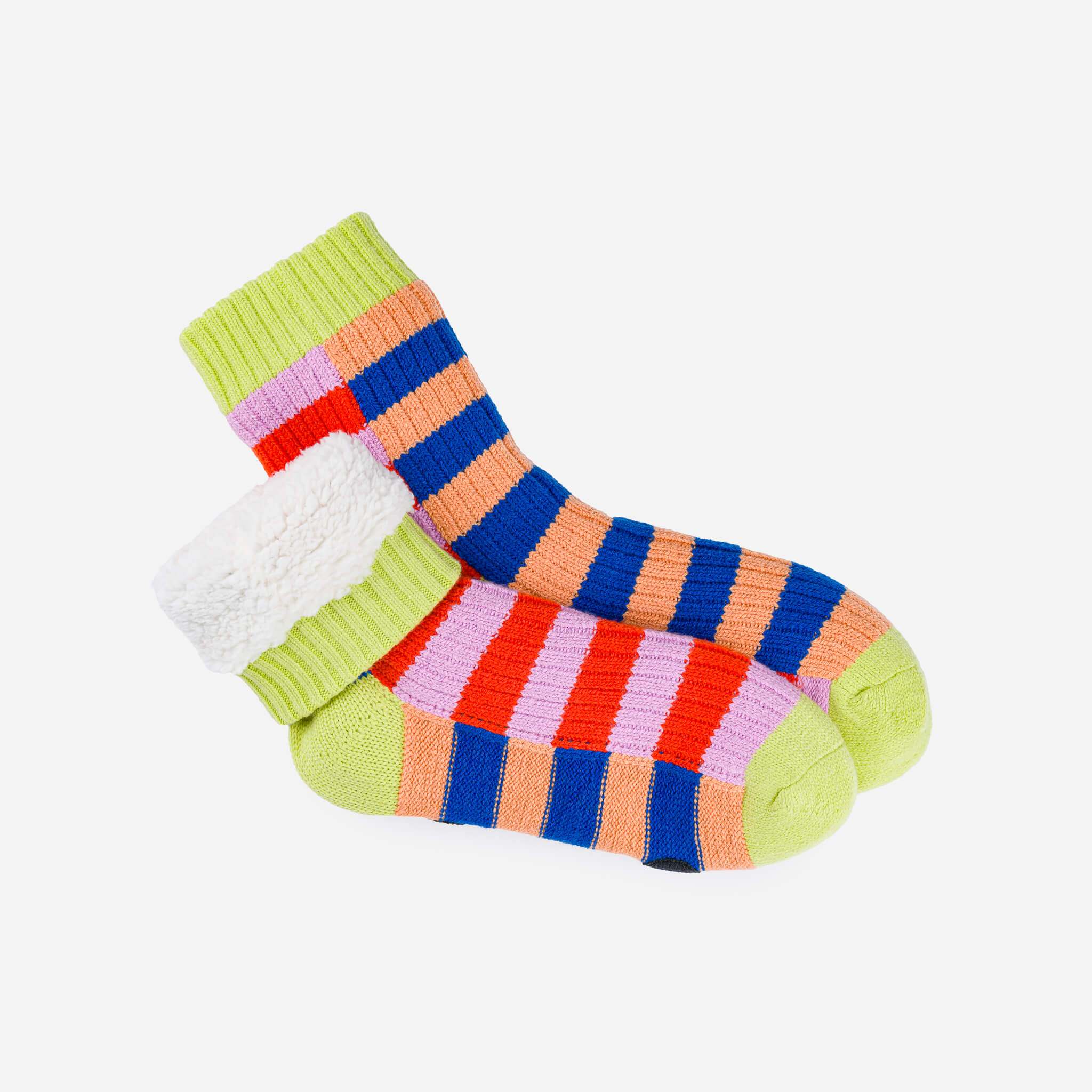 Super Stripe Knit House Socks - Image 13