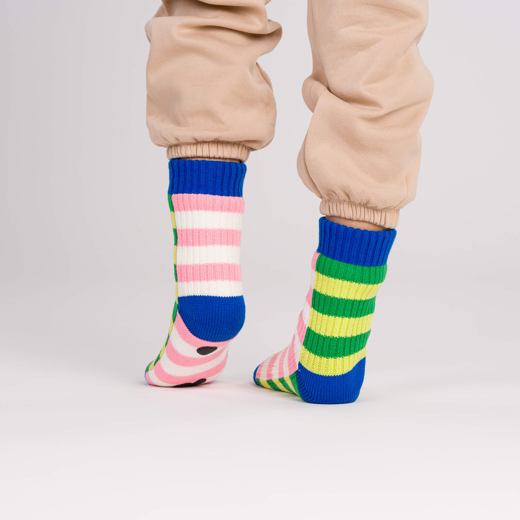 Super Stripe Knit House Socks - Image 16