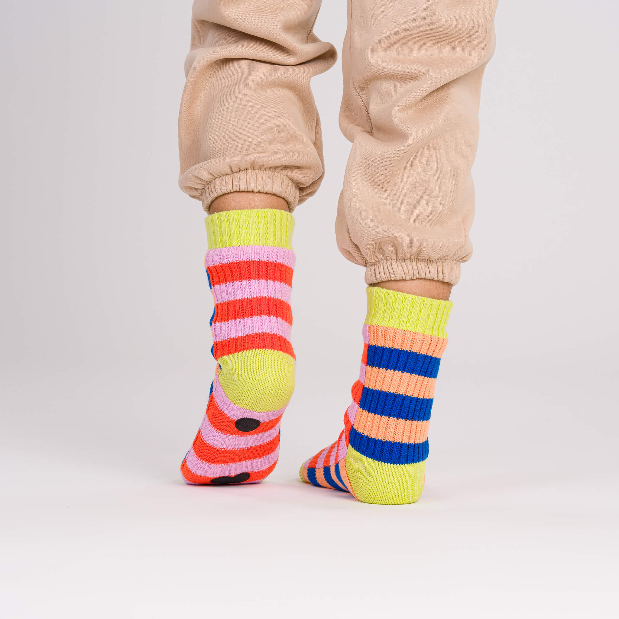 Super Stripe Knit House Socks - Image 19
