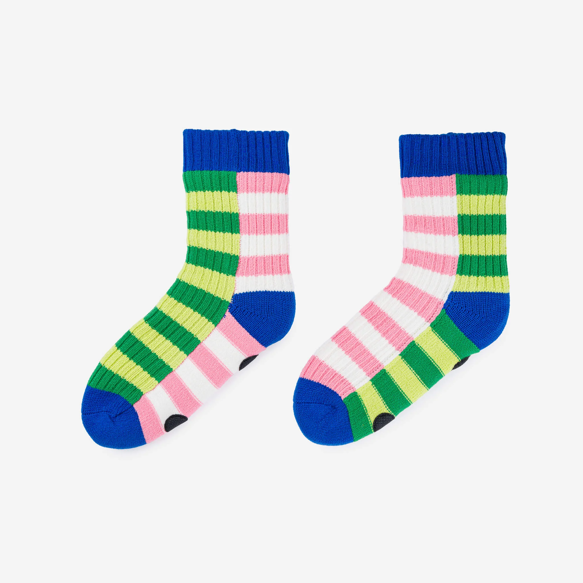 Super Stripe Knit House Socks - Image 2