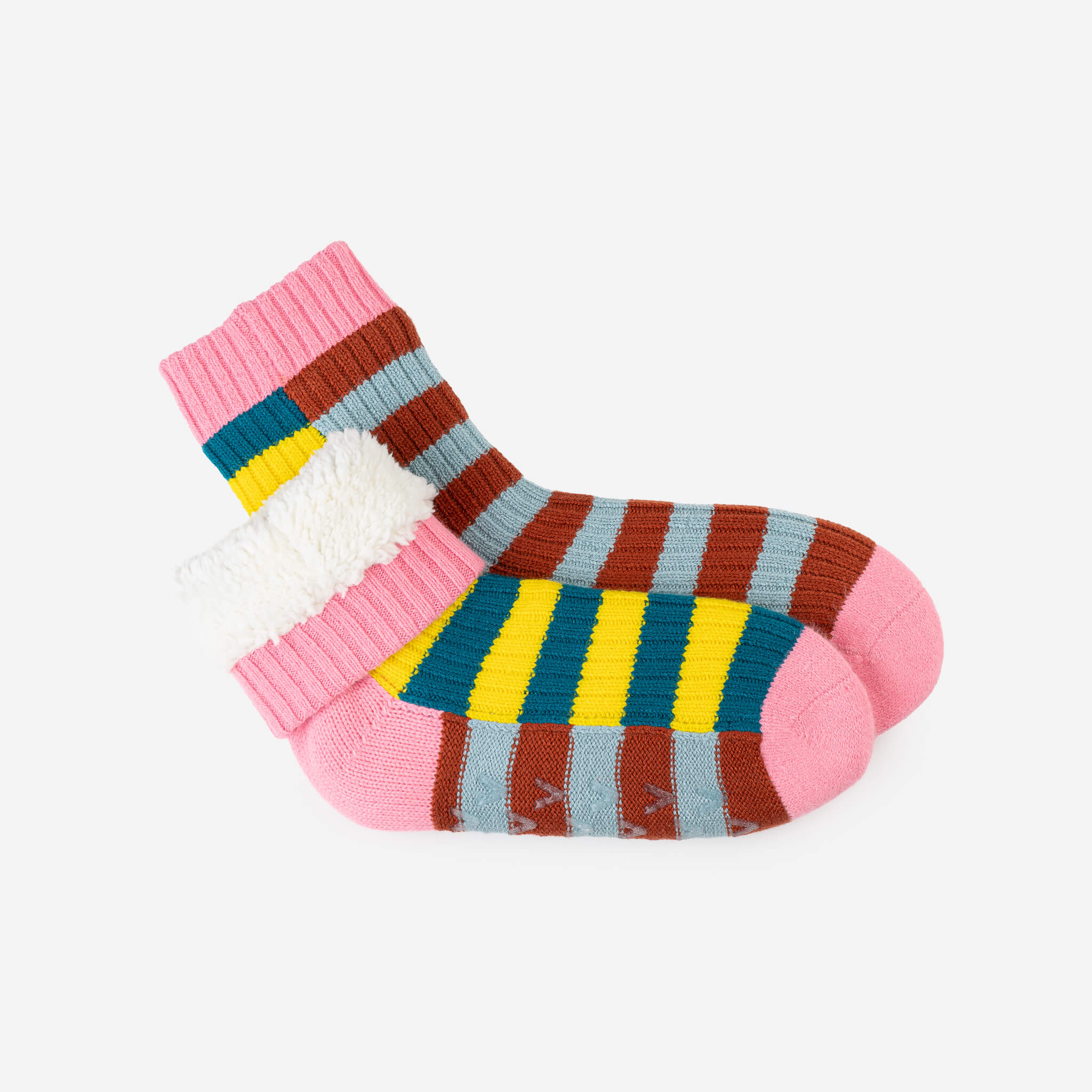 Super Stripe Knit House Socks - Image 21