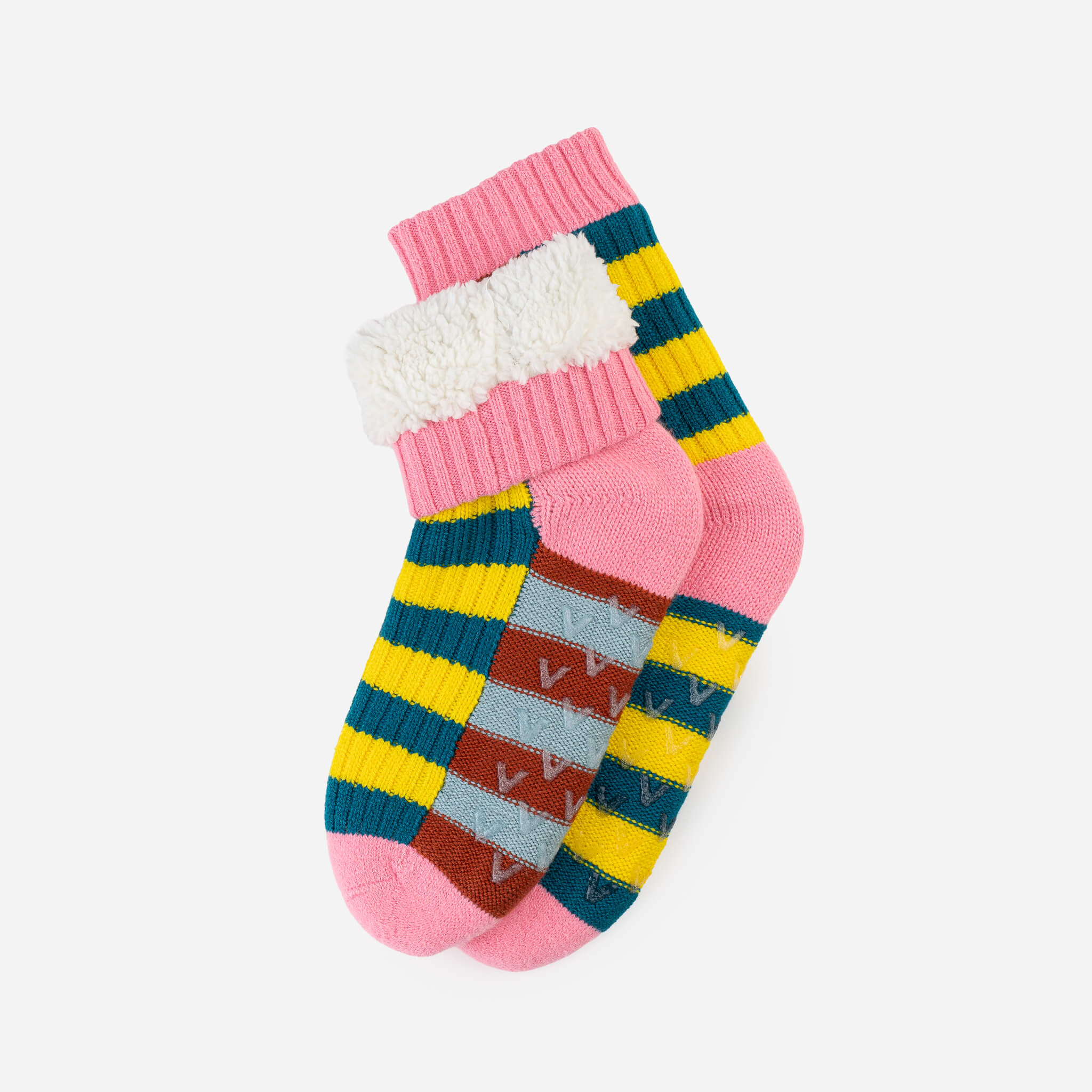 Super Stripe Knit House Socks - Image 22