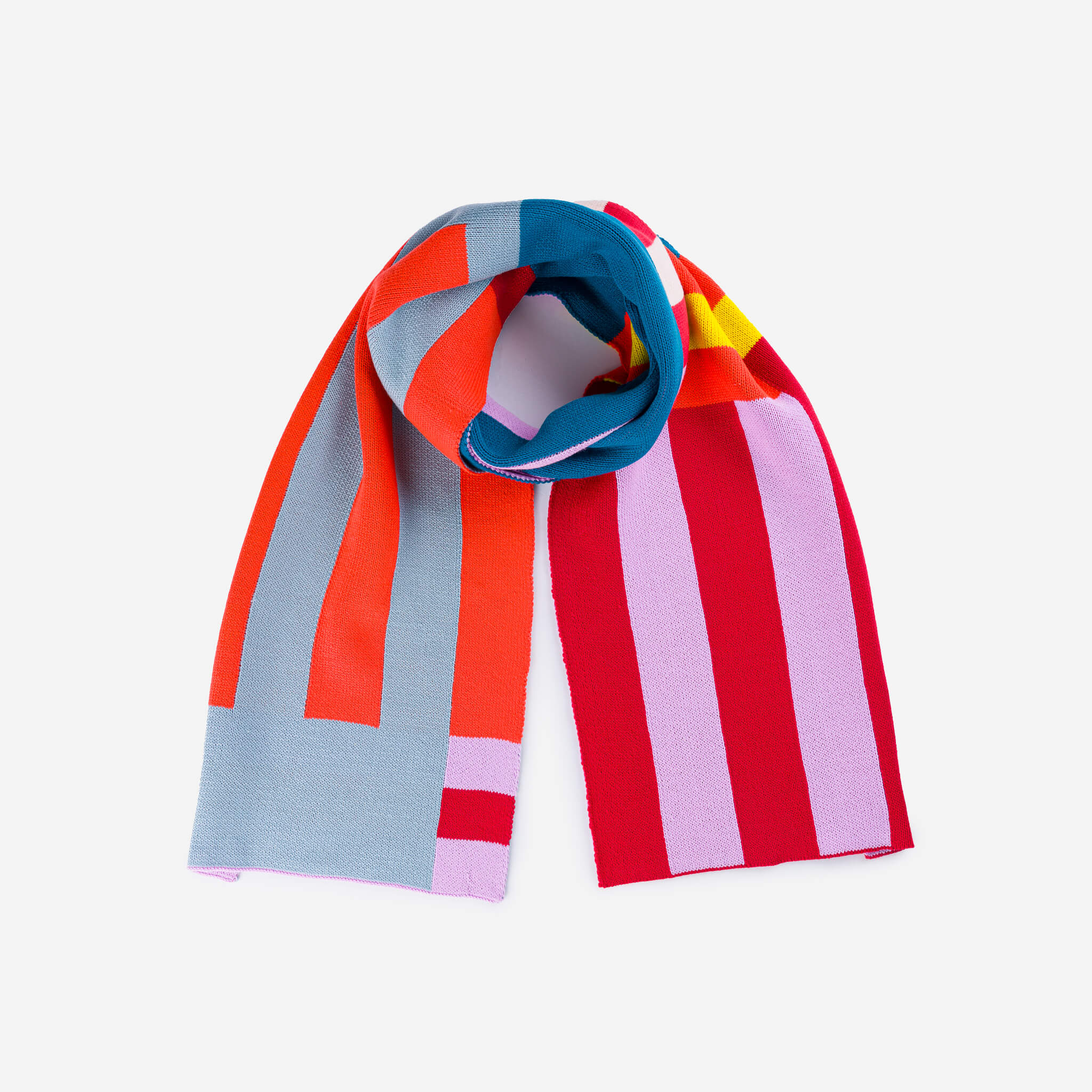 Waterfall Stripe Big Scarf - Image 2