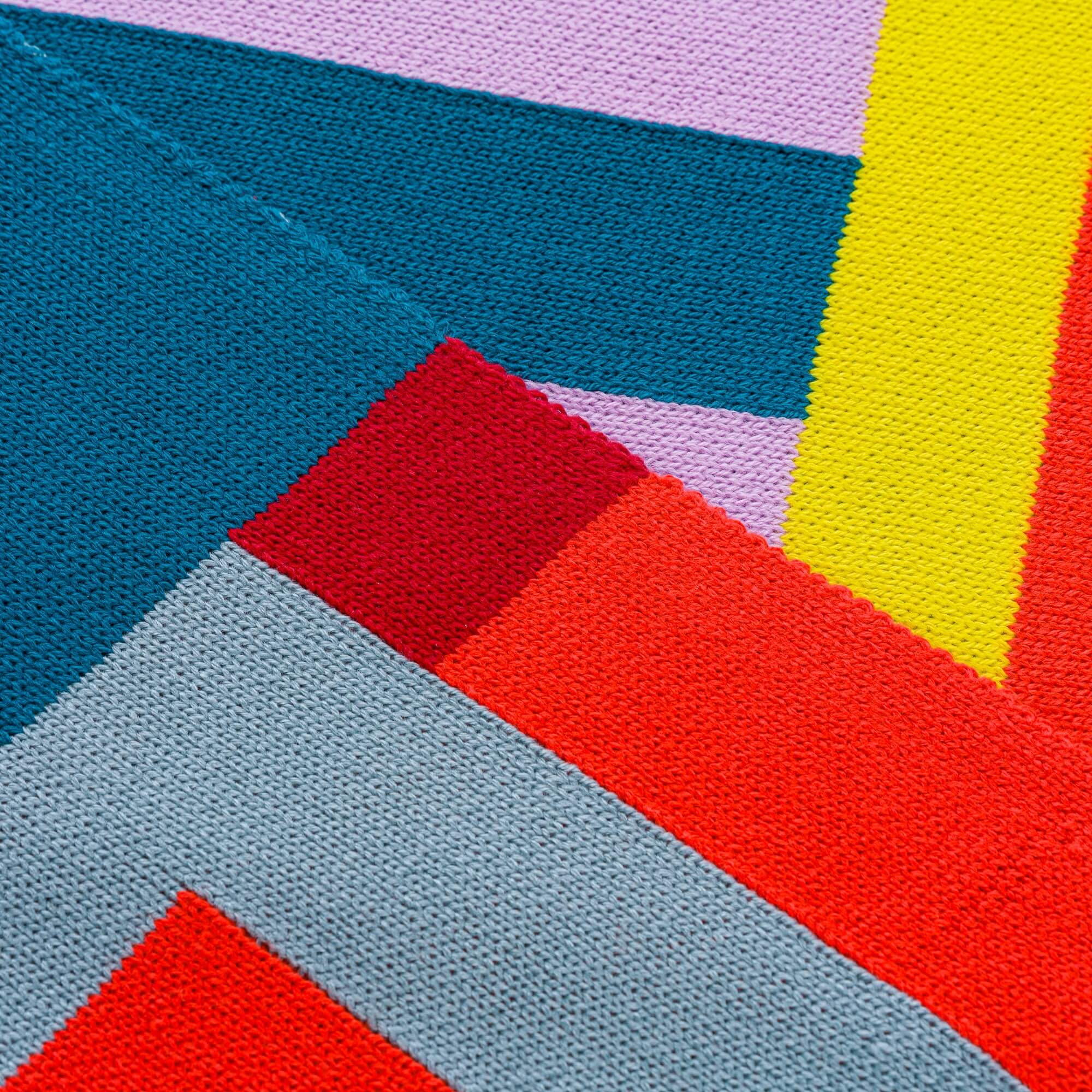 Waterfall Stripe Big Scarf - Image 4