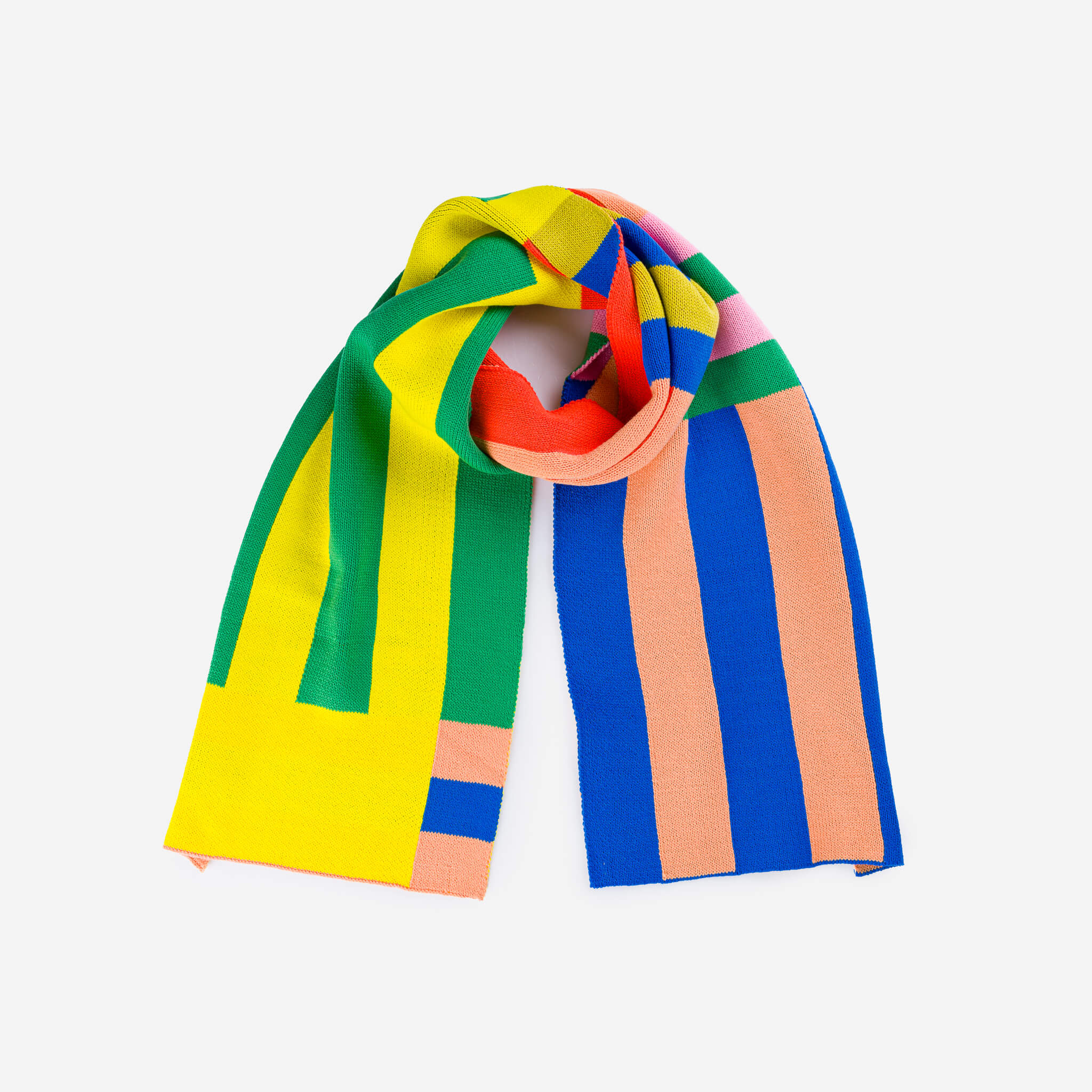 Waterfall Stripe Big Scarf - Image 5