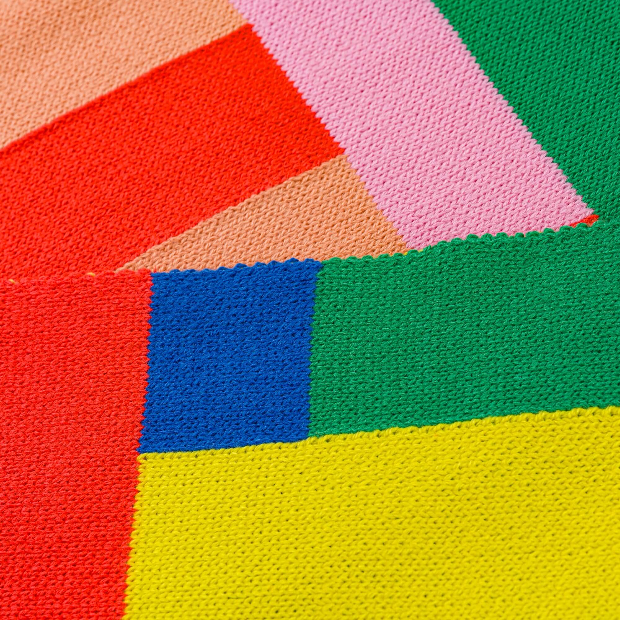 Waterfall Stripe Big Scarf - Image 7
