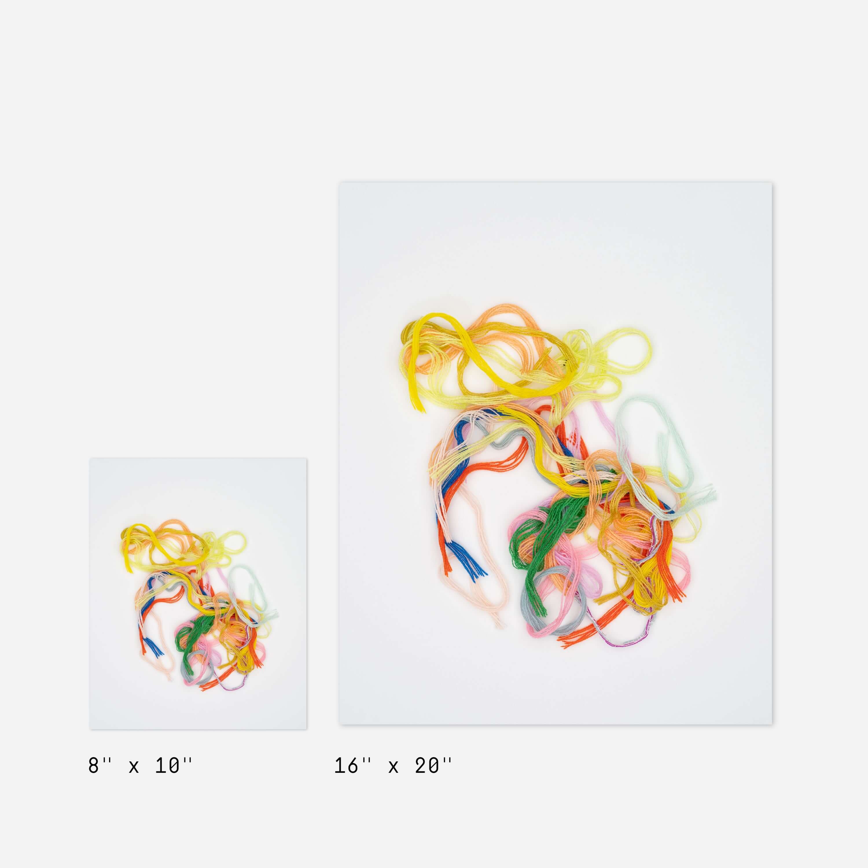 Yarn Pile Art Print - Image 3