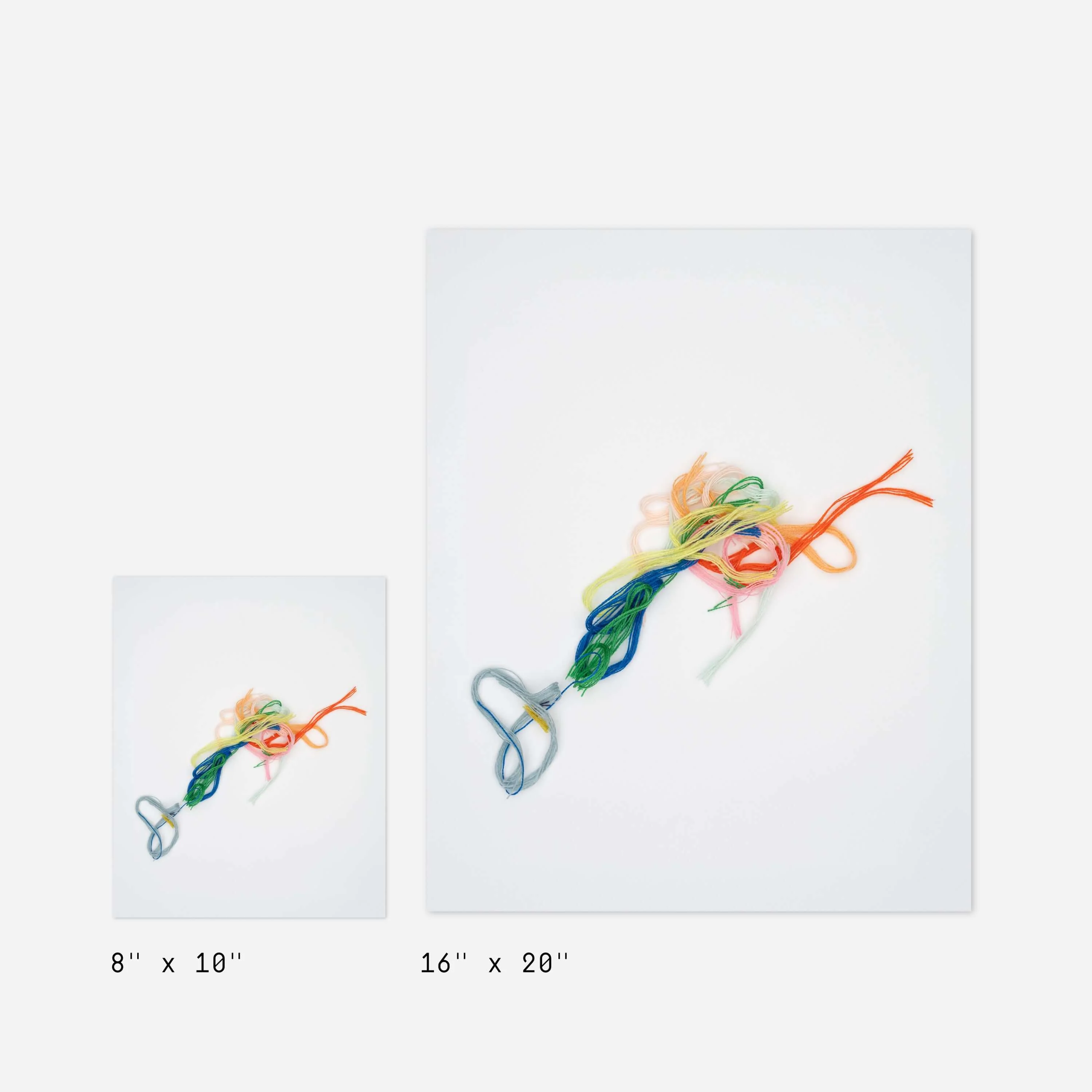 Yarn Pile Art Print - Image 4