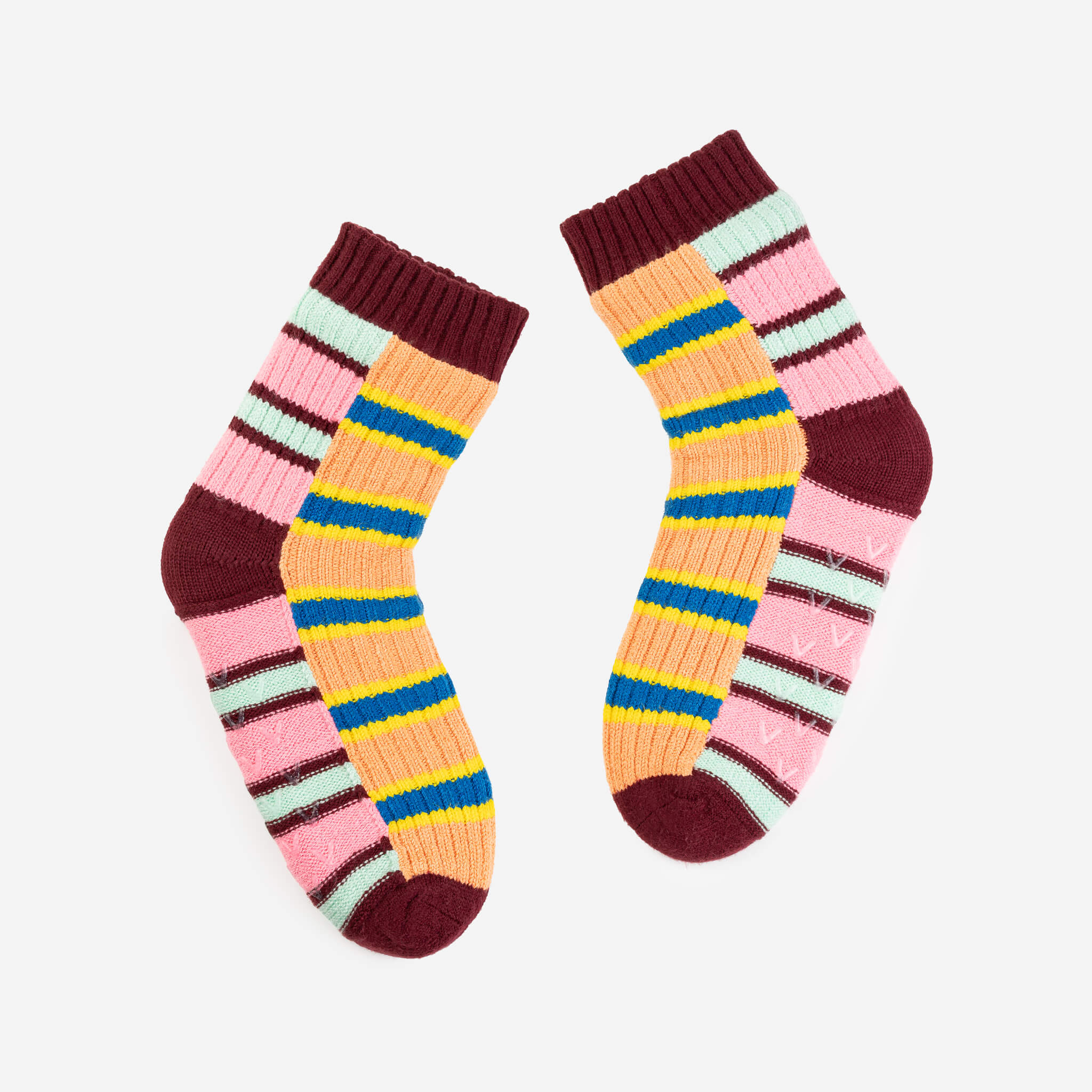 Zipper Stripe House Socks - Image 2