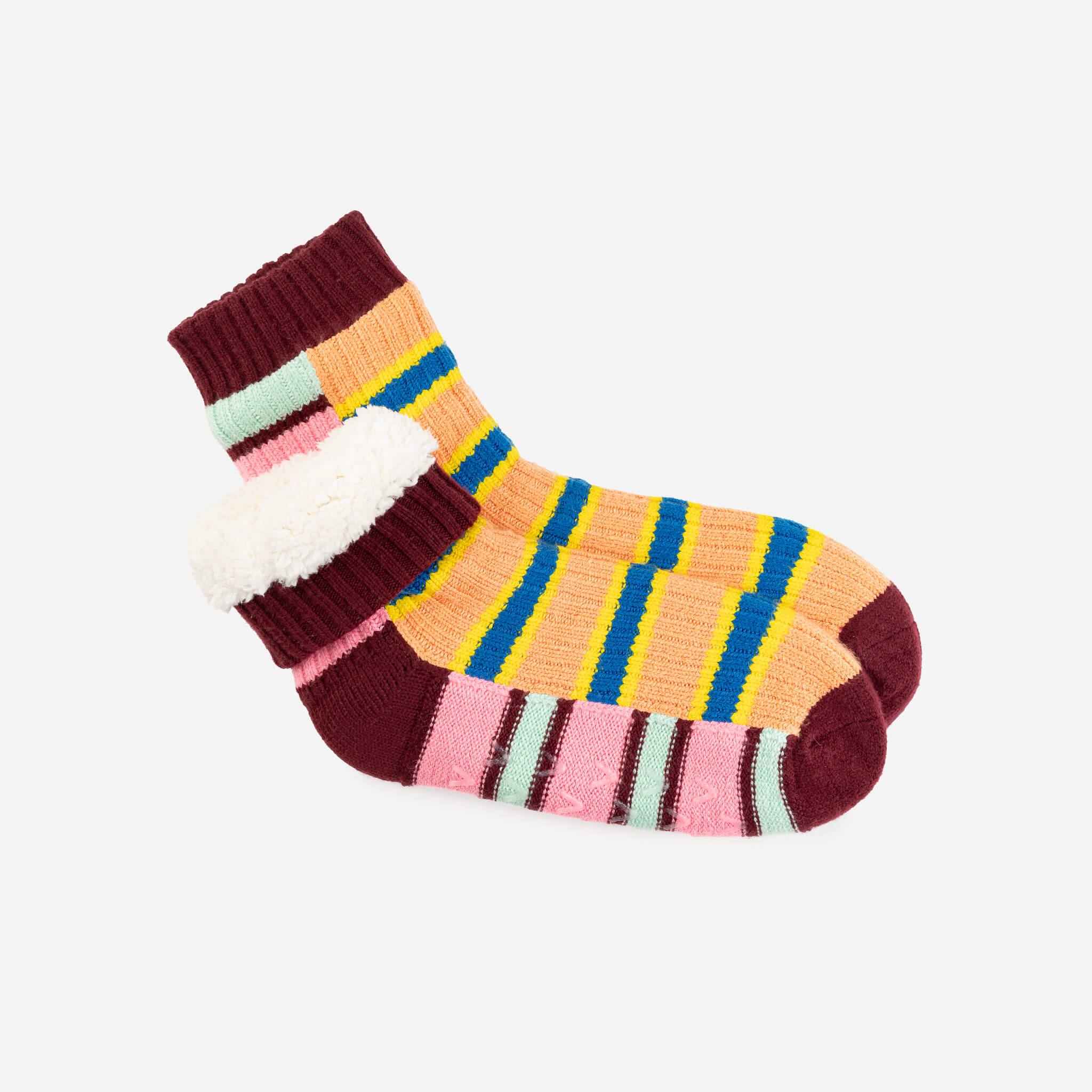 Zipper Stripe House Socks - Image 3