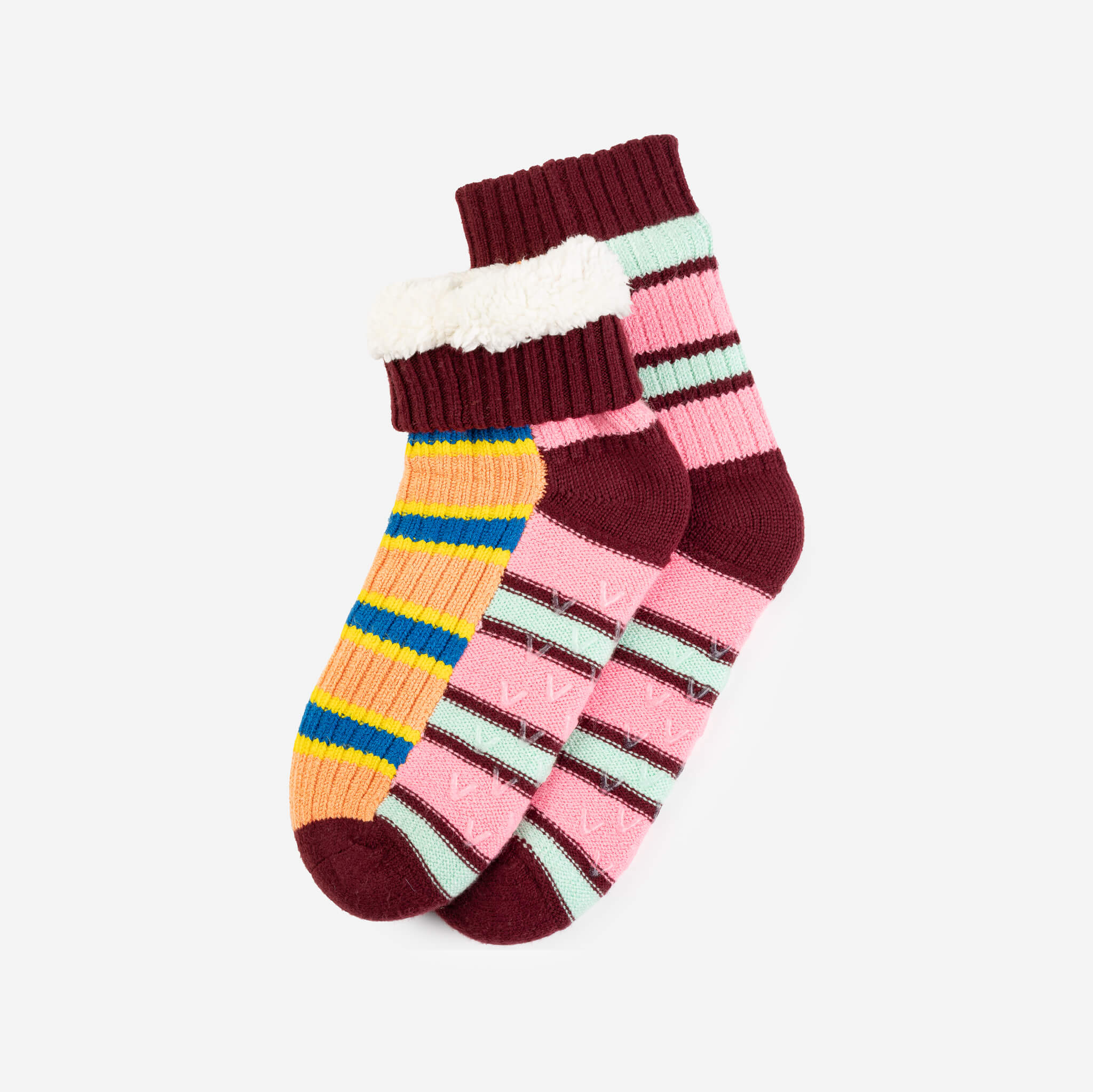 Zipper Stripe House Socks - Image 4