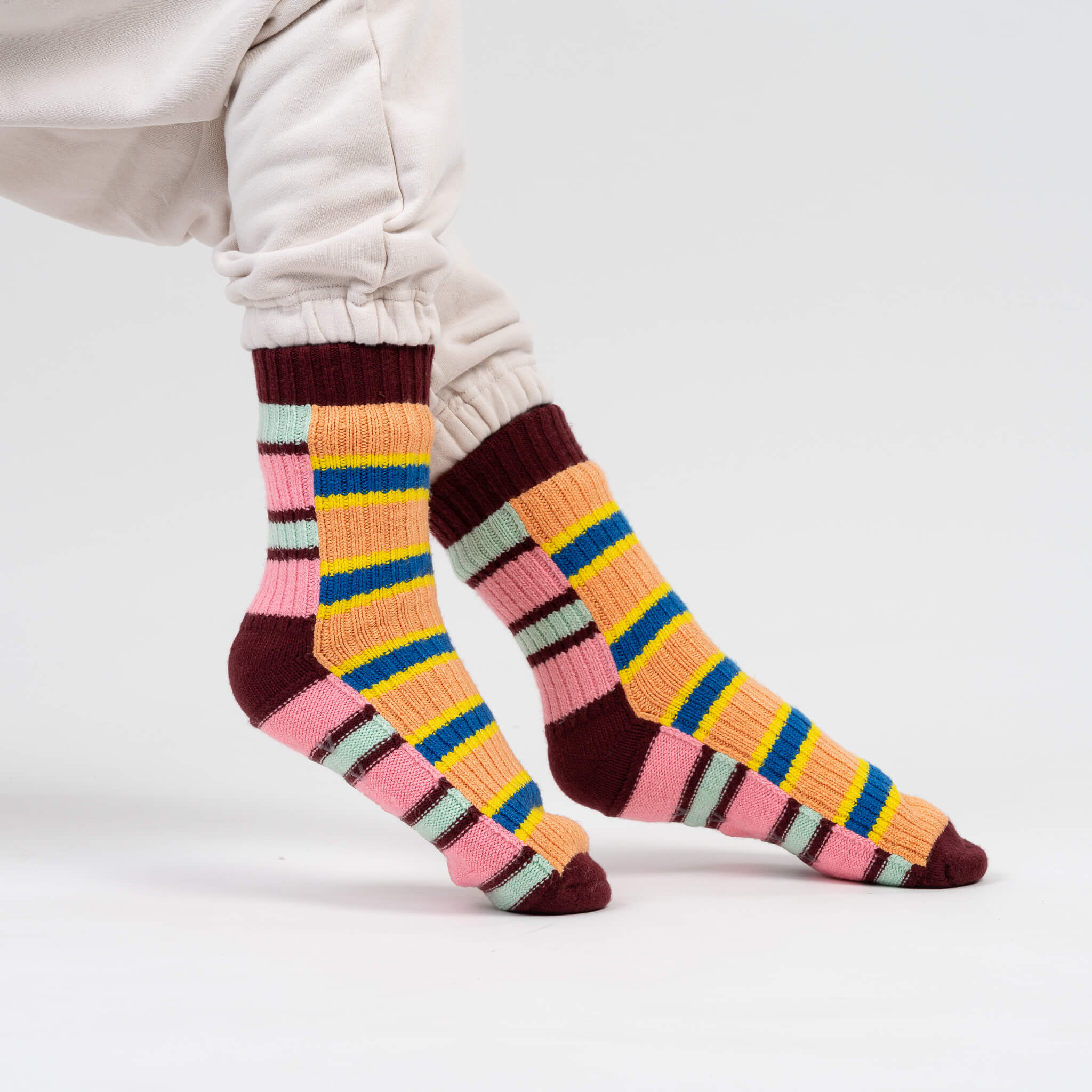 Zipper Stripe House Socks - Image 7
