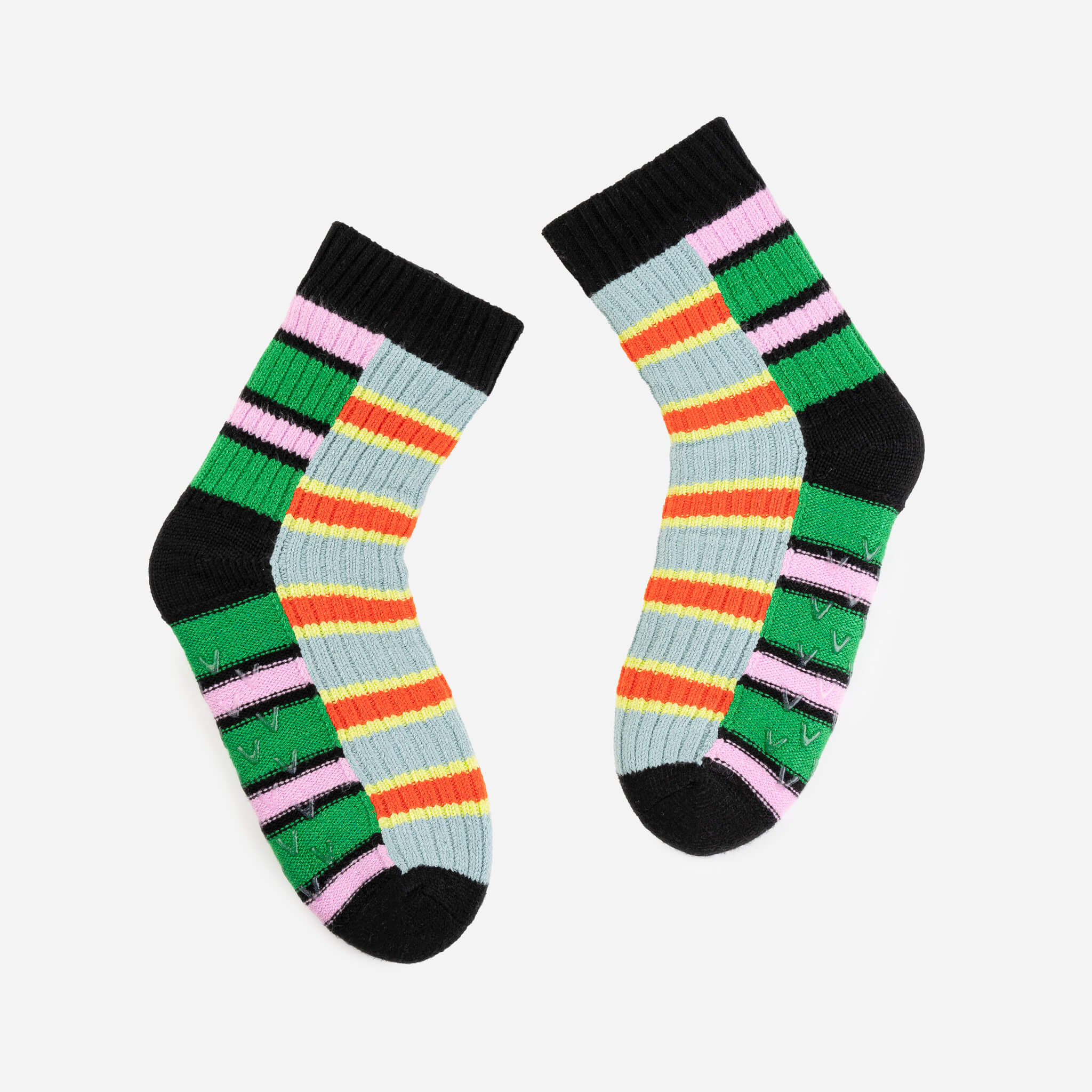 Zipper Stripe House Socks - Image 9